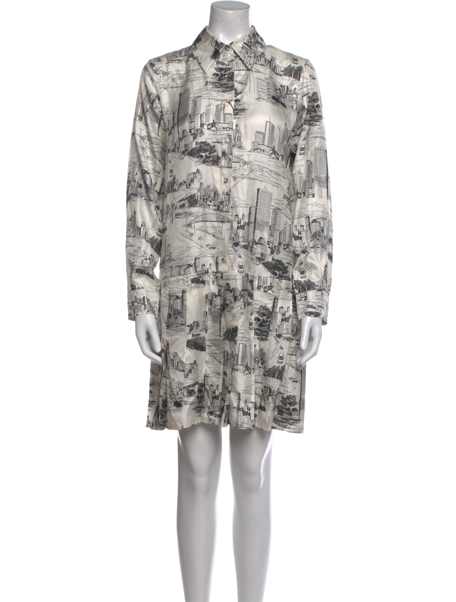 Max Mara Silk Mini Dress