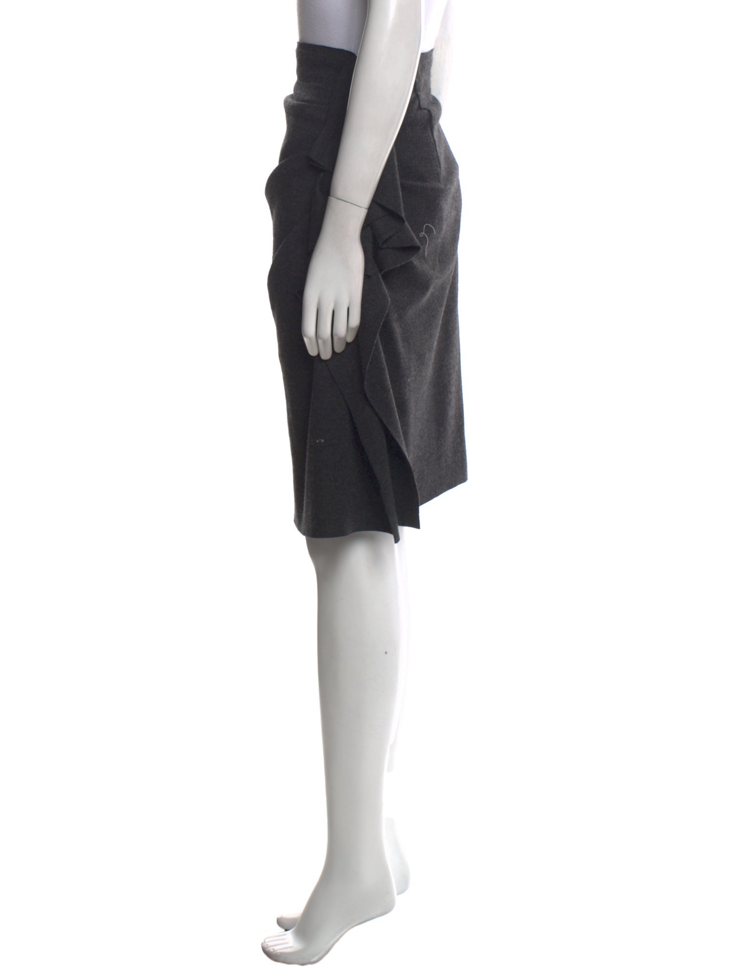 Max Mara Wool Knee-Length Skirt