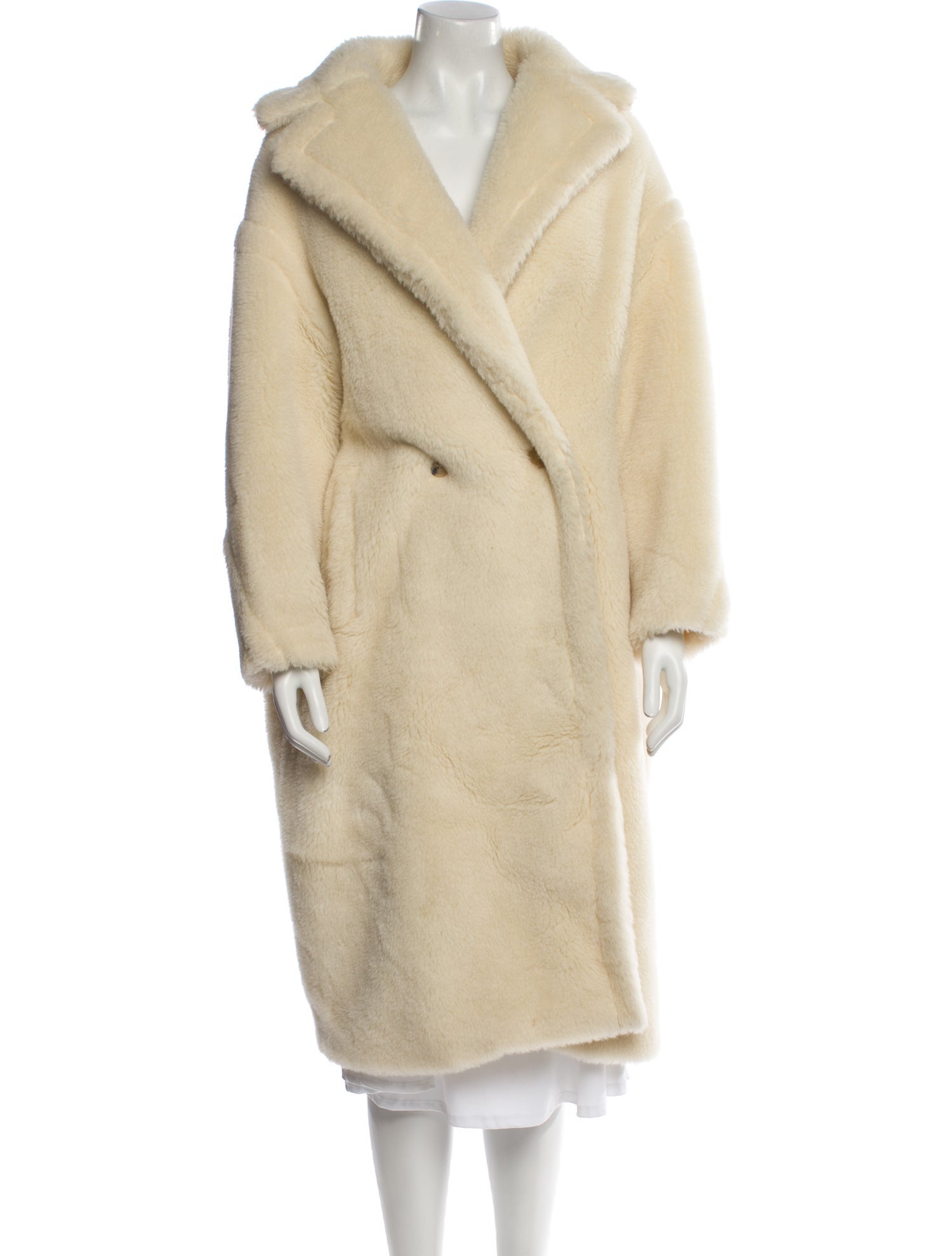 Max Mara Alpaca Fur Coat