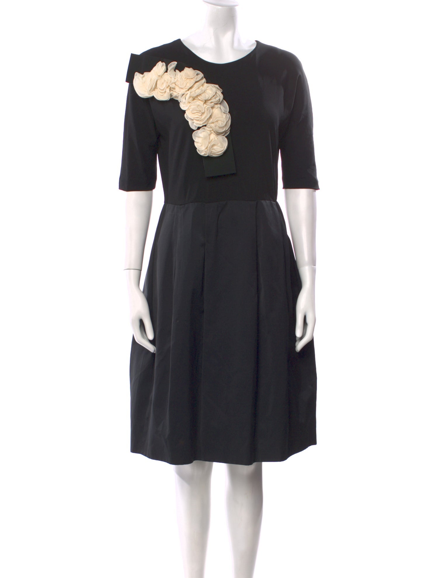 Max Mara Linen Knee-Length Dress