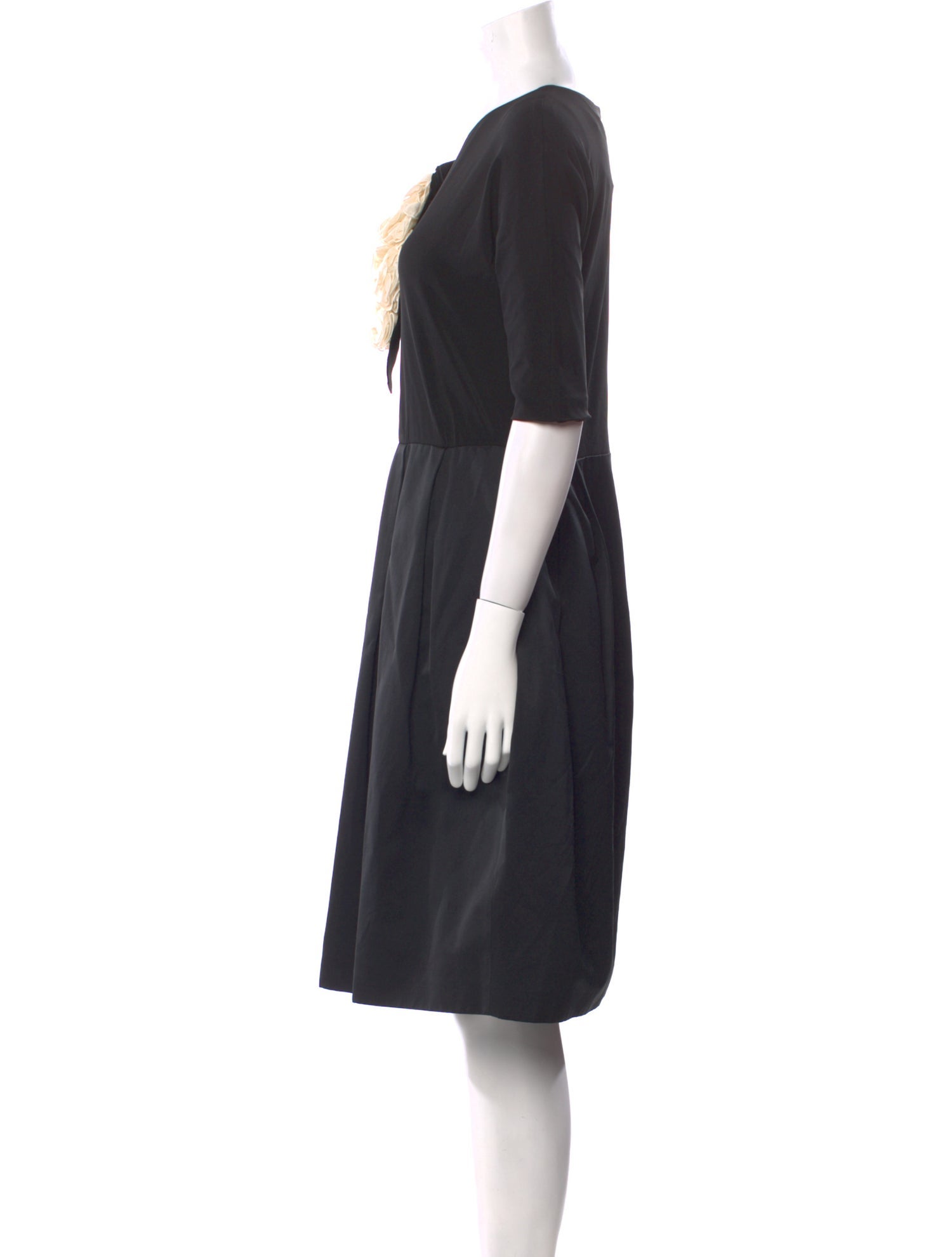 Max Mara Linen Knee-Length Dress