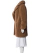 Max Mara Camel Hair Faux Fur Coat