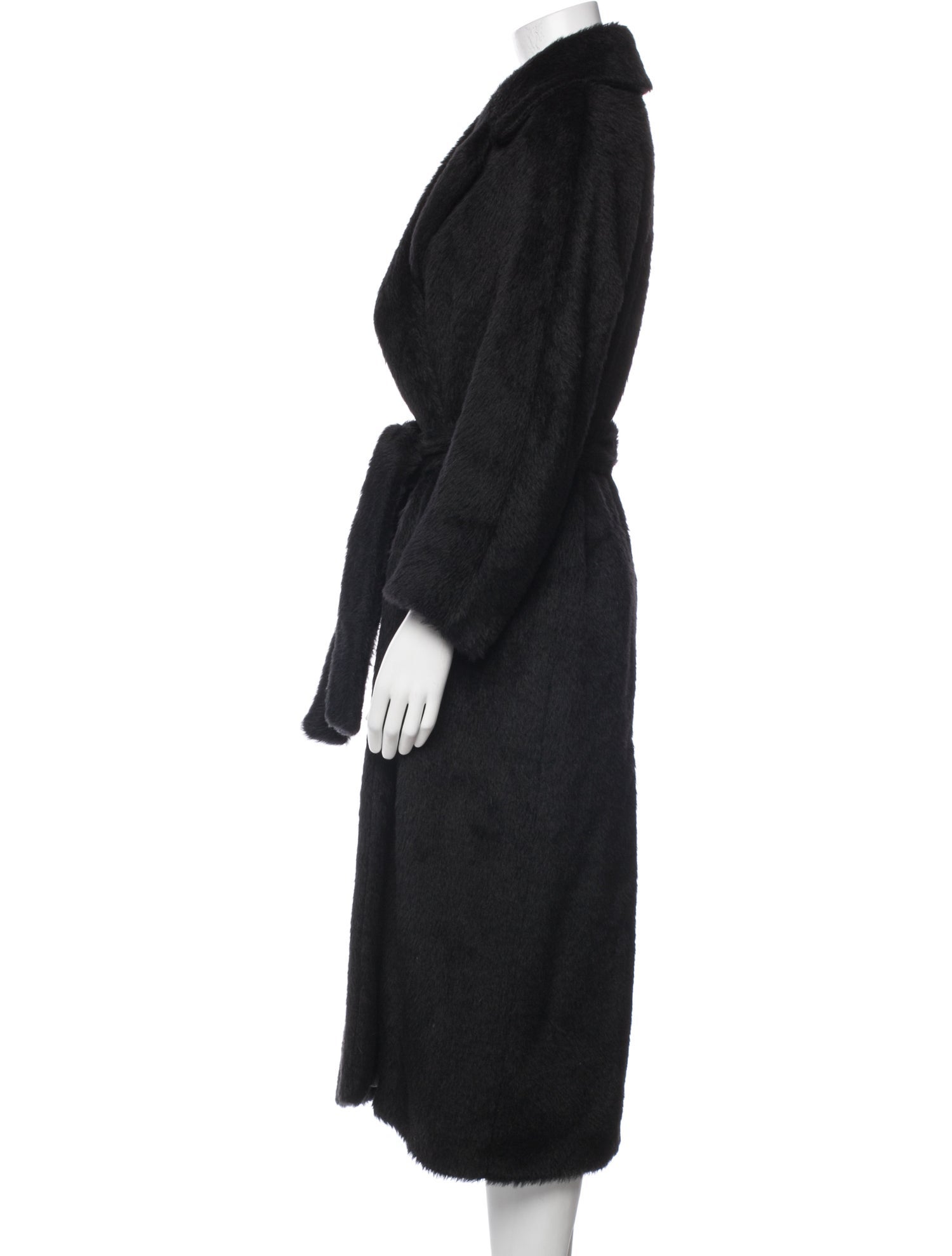 Max Mara Alpaca Faux Fur Coat