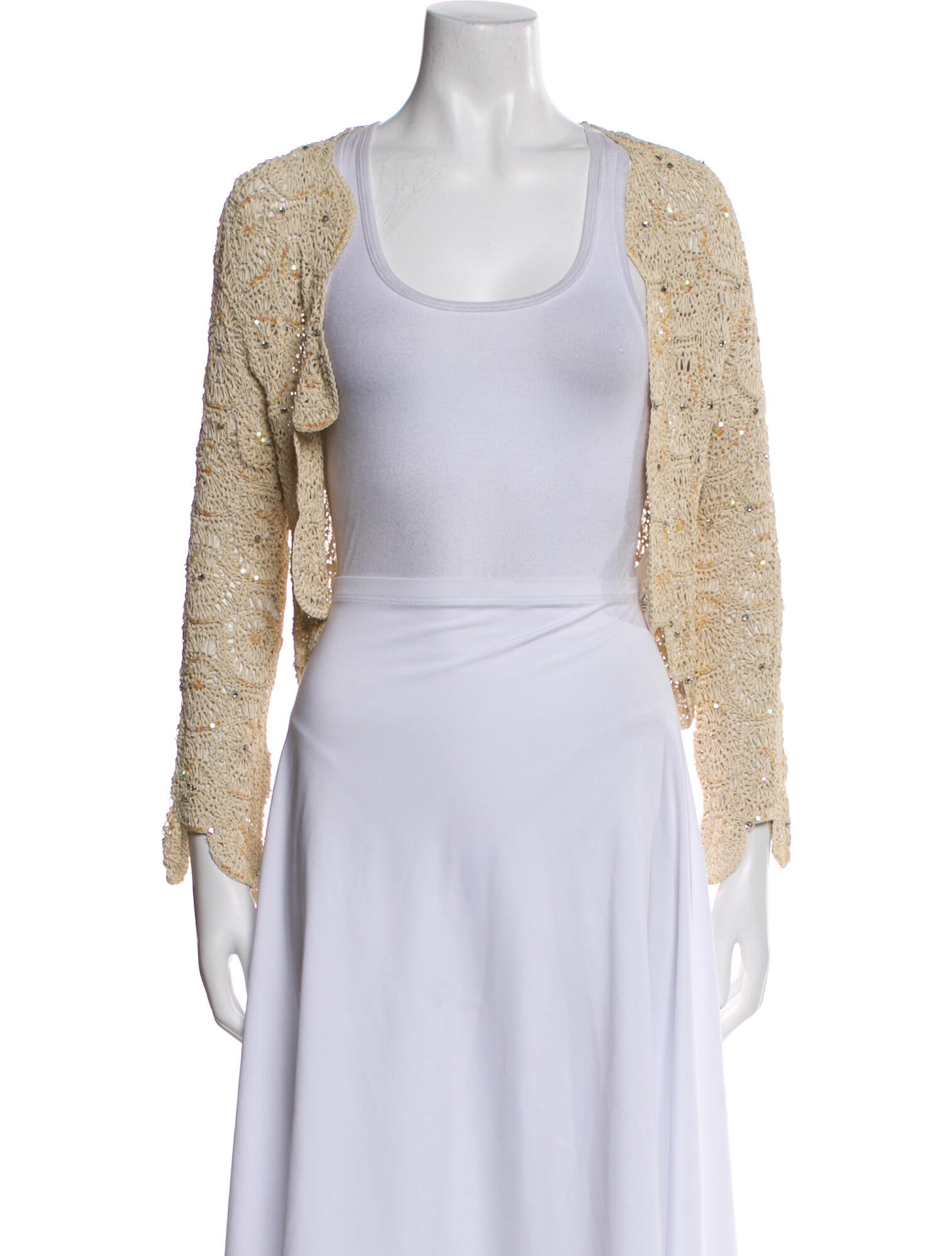 Max Mara Open Front Sweater