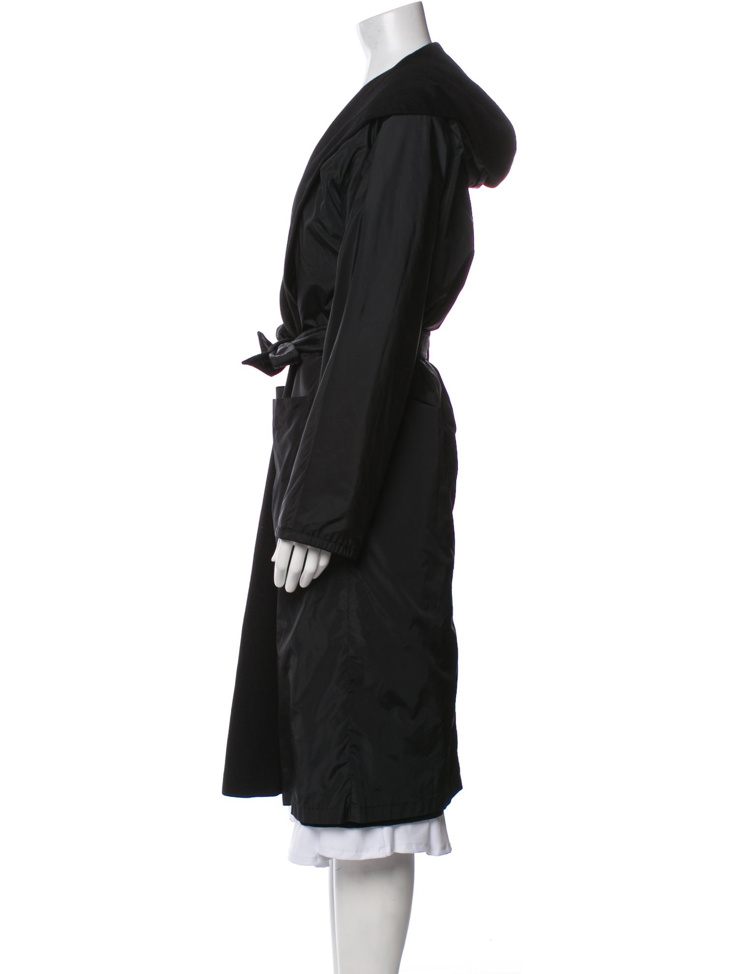 'S Max Mara Virgin Wool Trench Coat