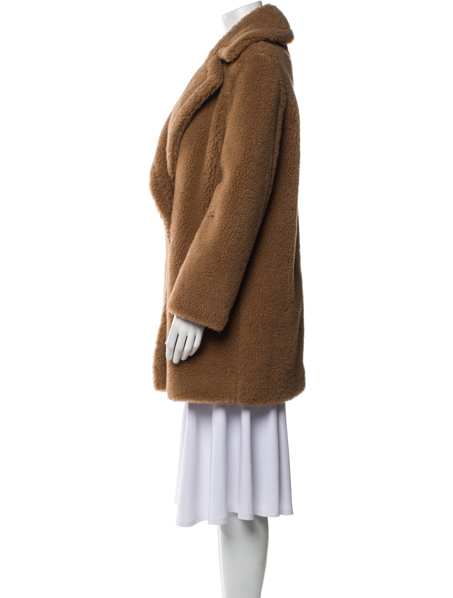 Max Mara Camel Hair Fur Coat
