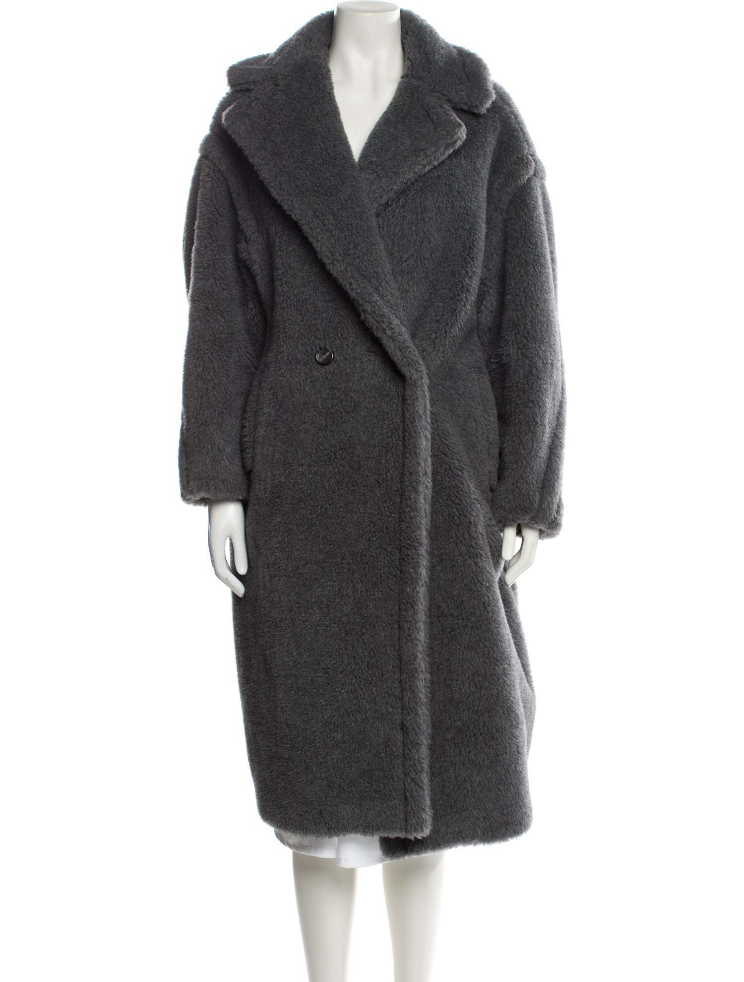 Max Mara Alpaca Fur Coat