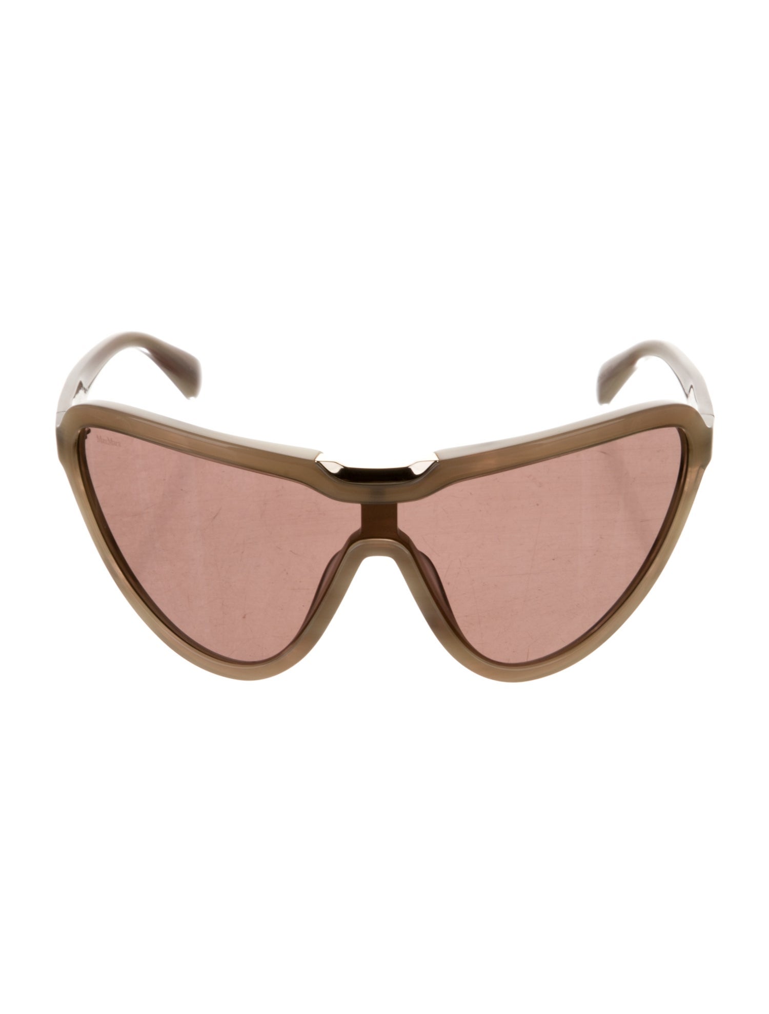 Max Mara Shield Tinted Sunglasses