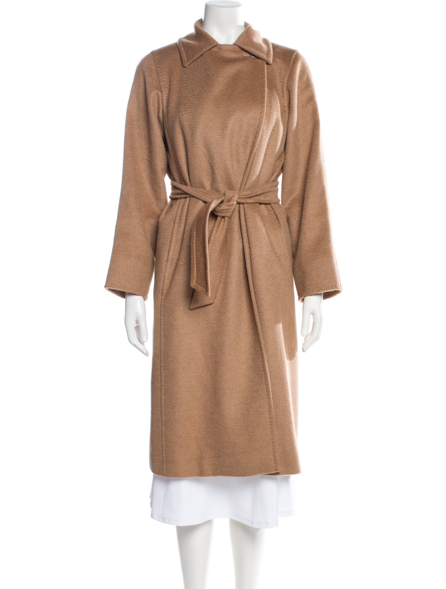 Max Mara Camel Hair Fur Coat