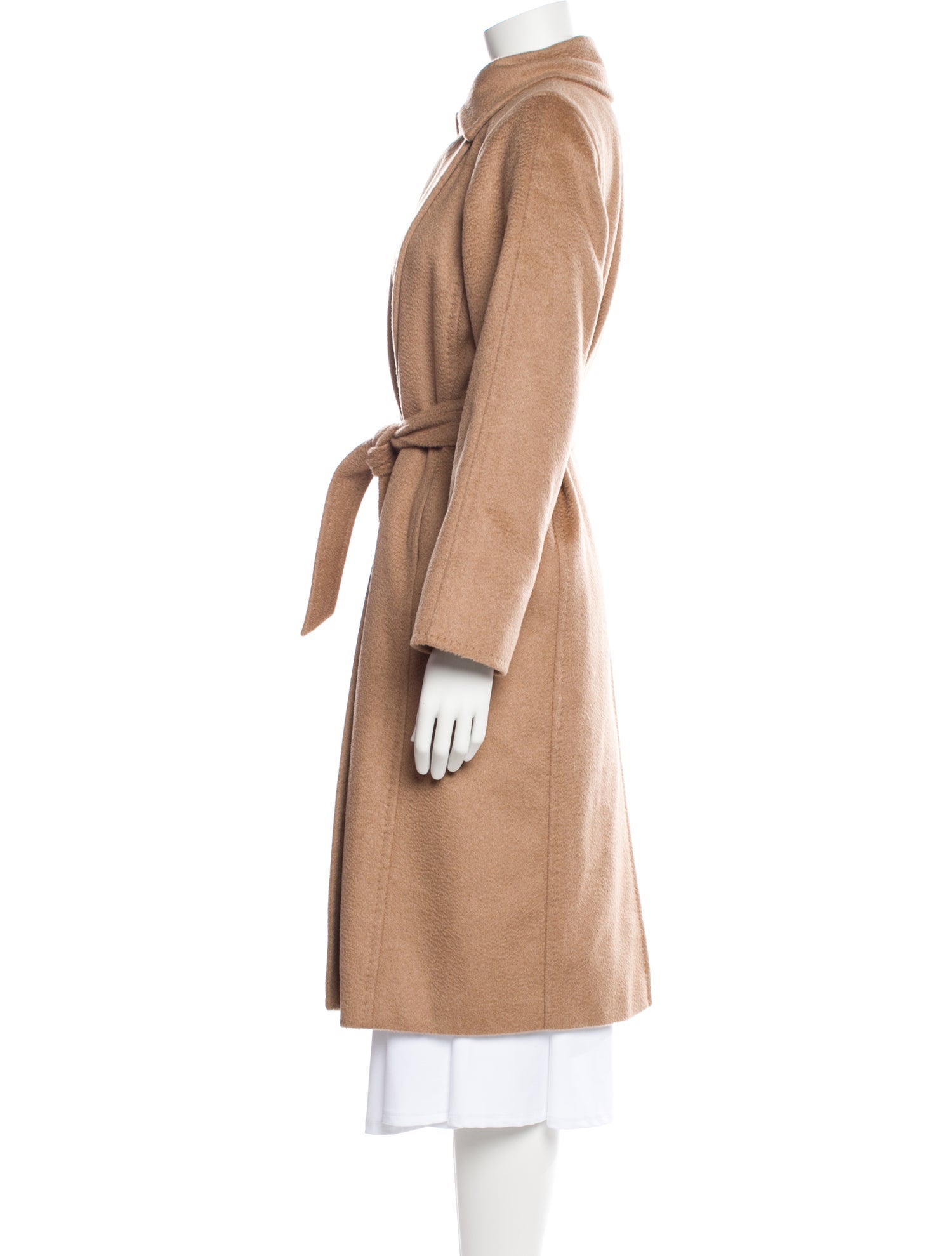 Max Mara Camel Hair Fur Coat
