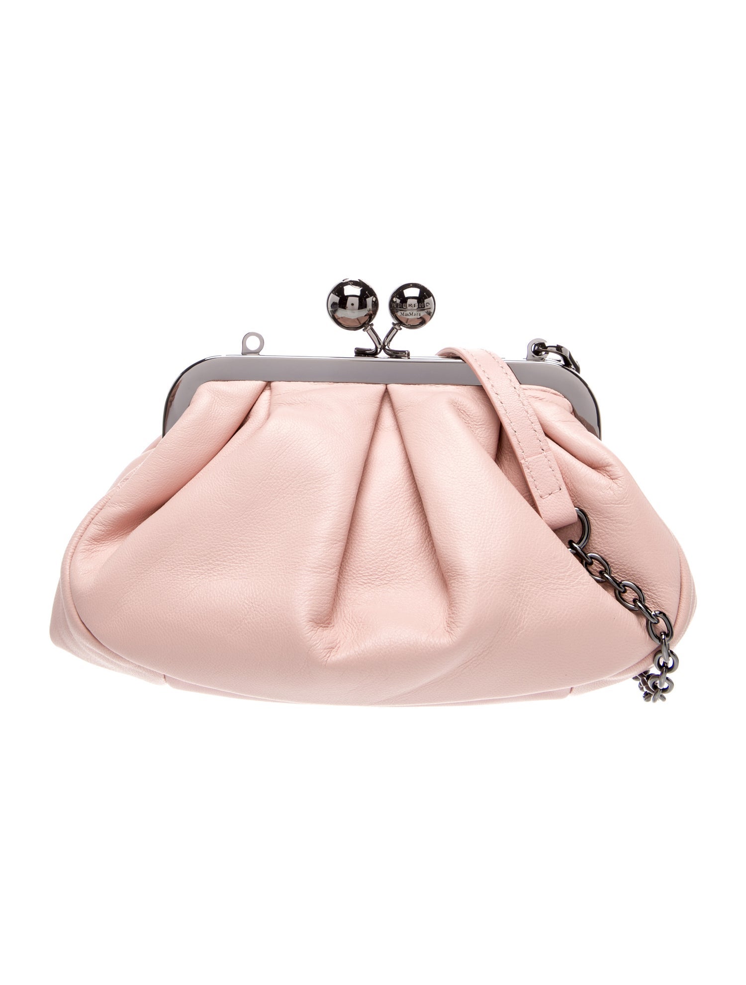 Max Mara Leather Evening Bag