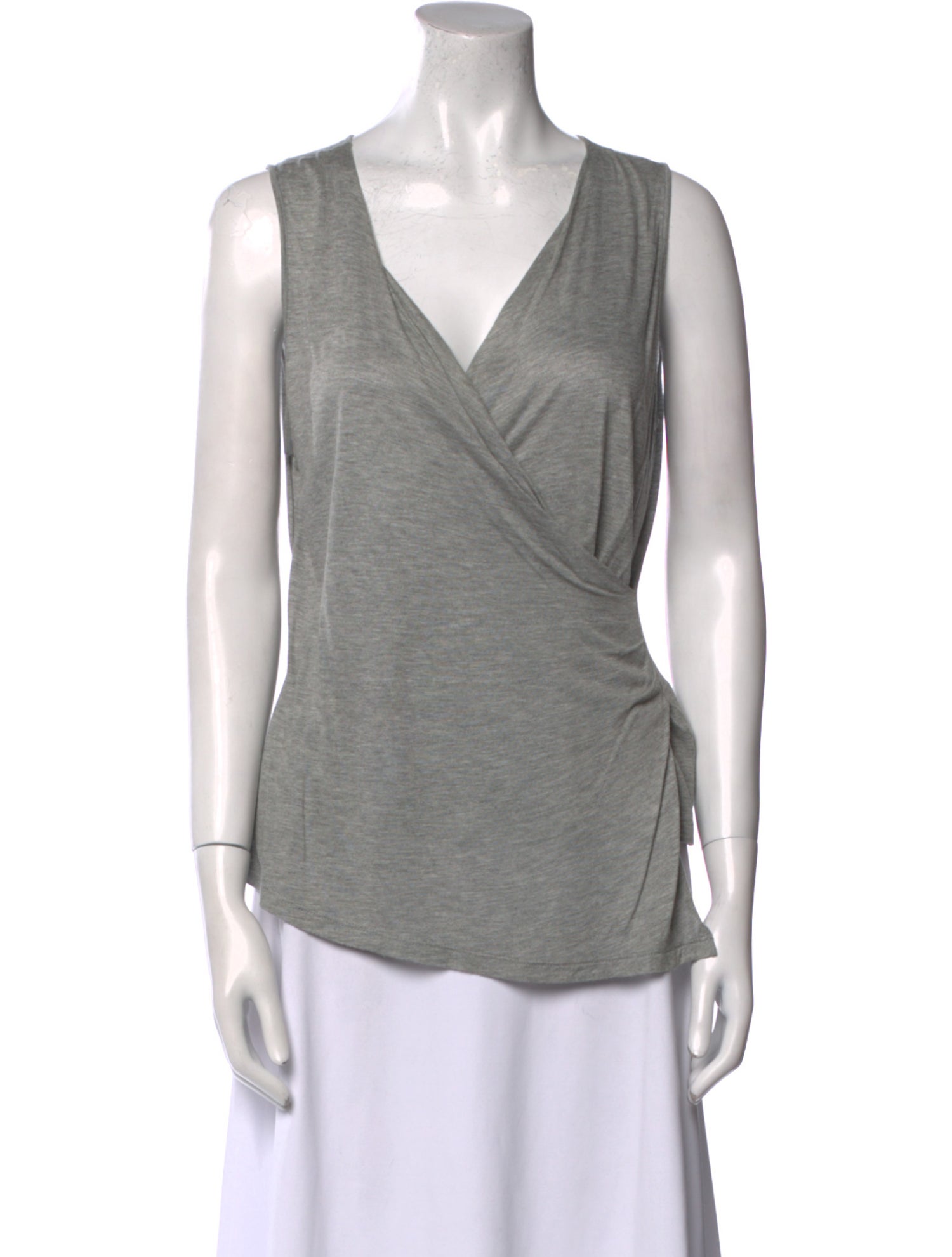 Max Mara Cowl Neck Sleeveless Top