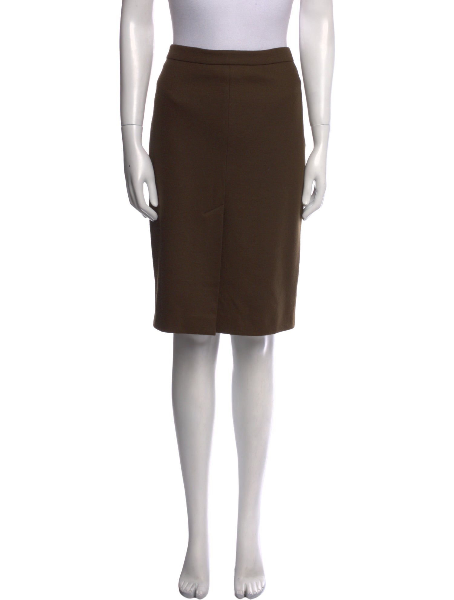 Max Mara Wool Knee-Length Skirt