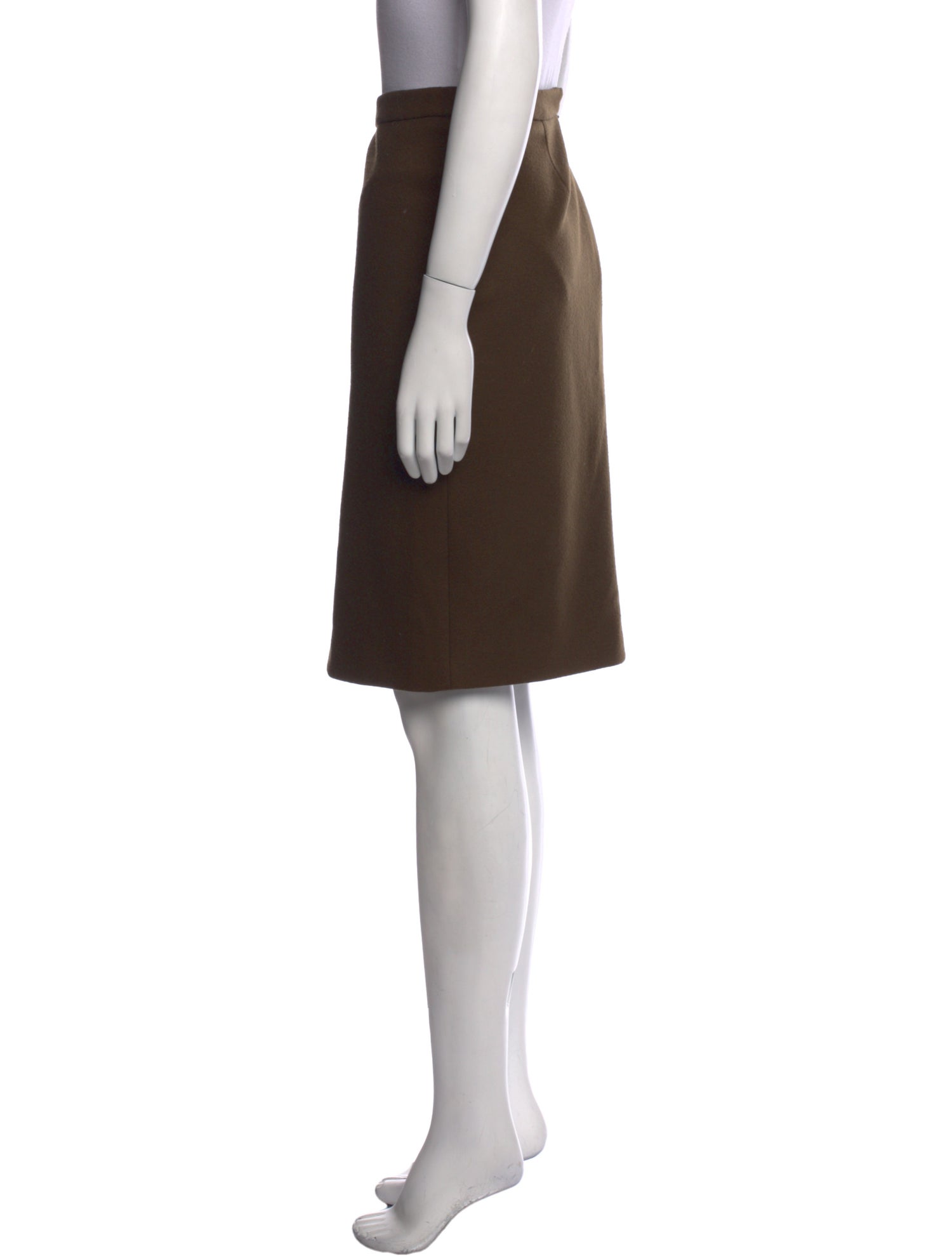 Max Mara Wool Knee-Length Skirt