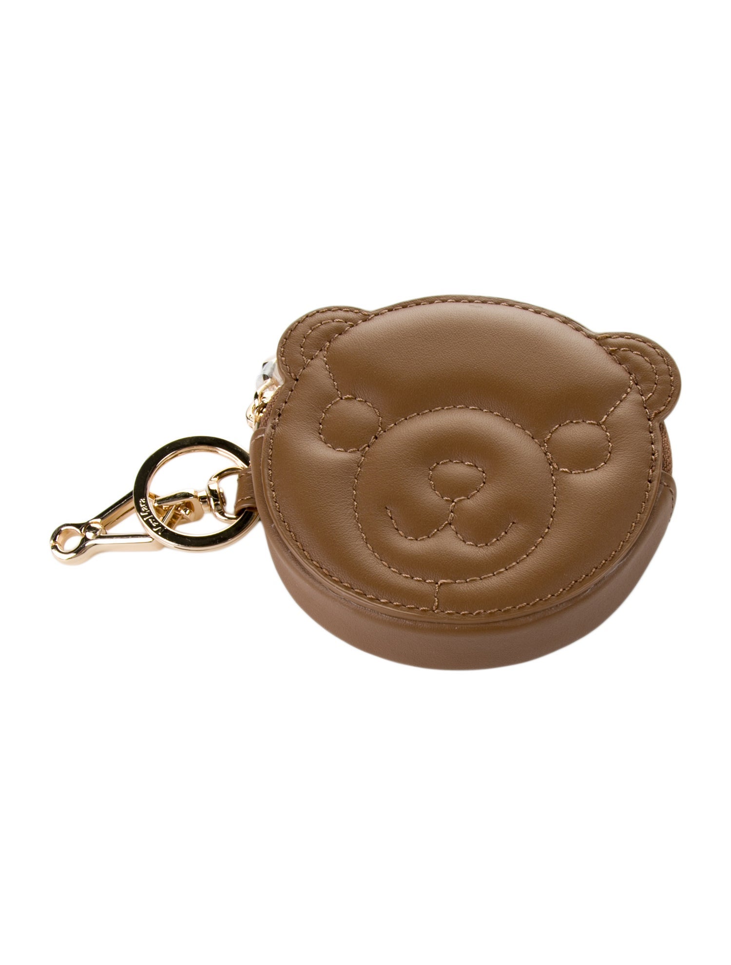 Max Mara Leather Bear Coin Purse