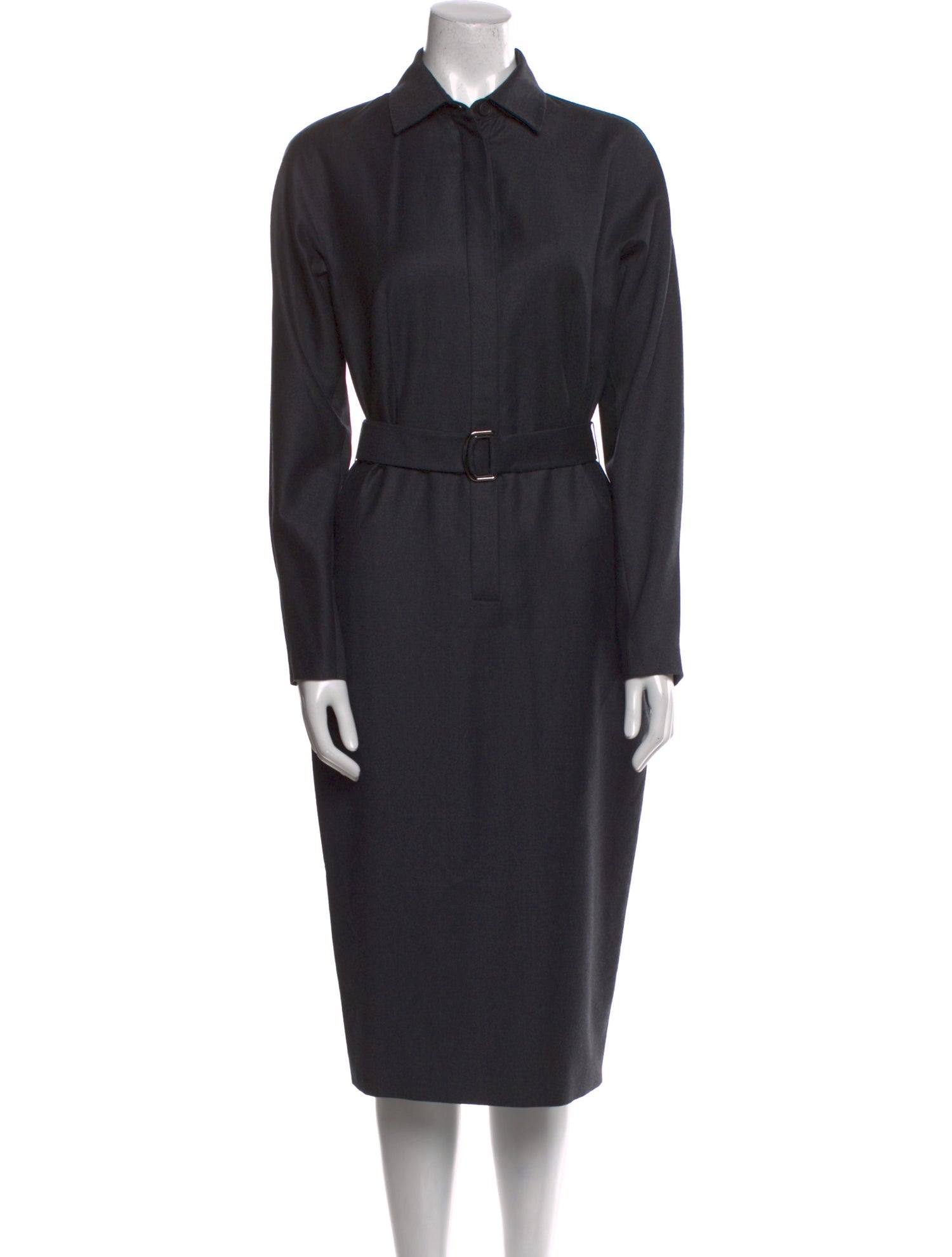 Max Mara Wool Midi Length Dress