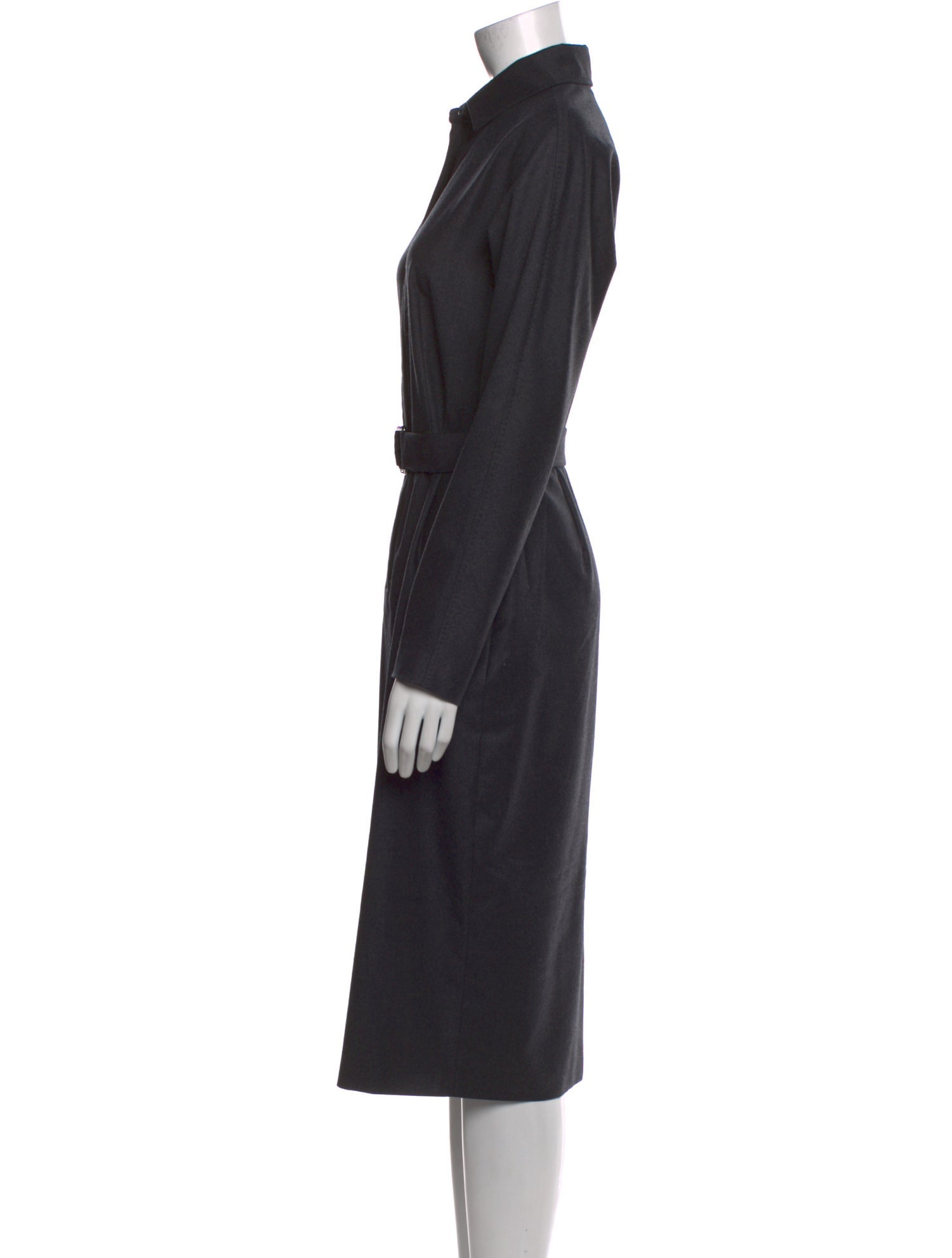 Max Mara Wool Midi Length Dress