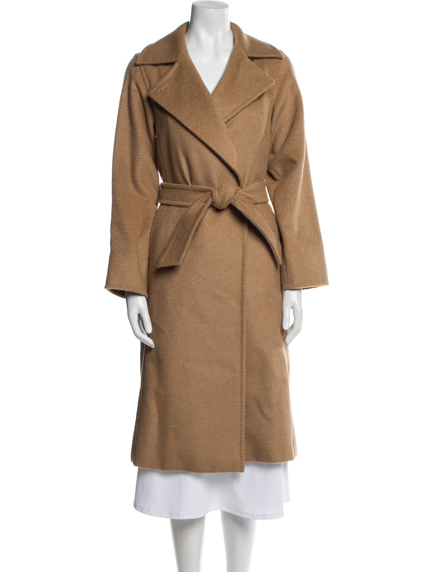 Max Mara Camel Hair Trench Coat