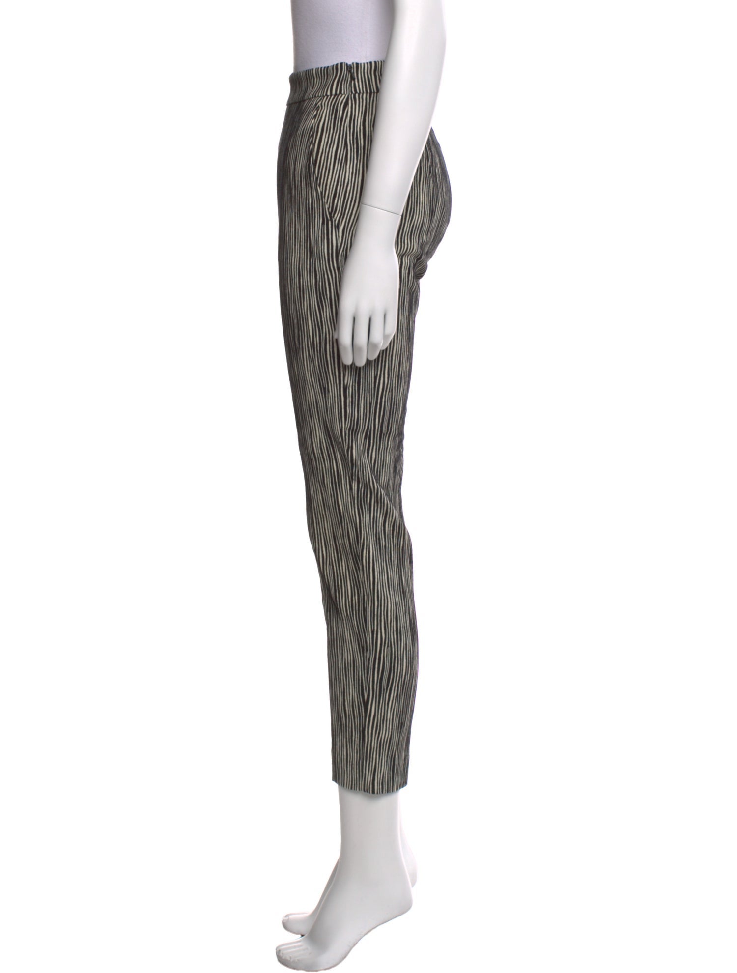 Max Mara Striped Skinny Leg Pants