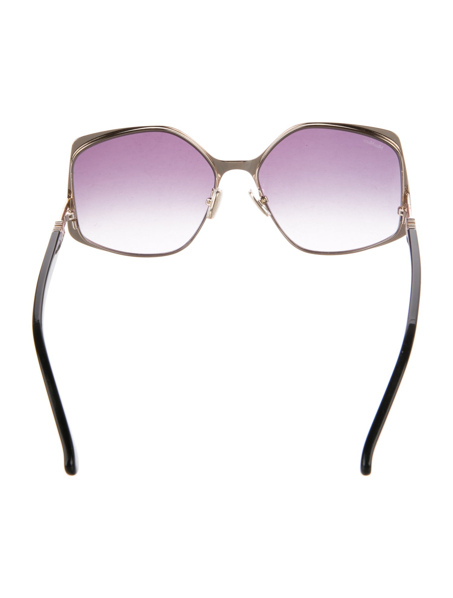 Max Mara Oversize Gradient Sunglasses