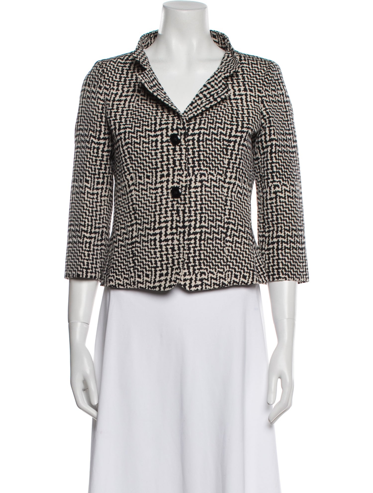 Max Mara Printed Blazer