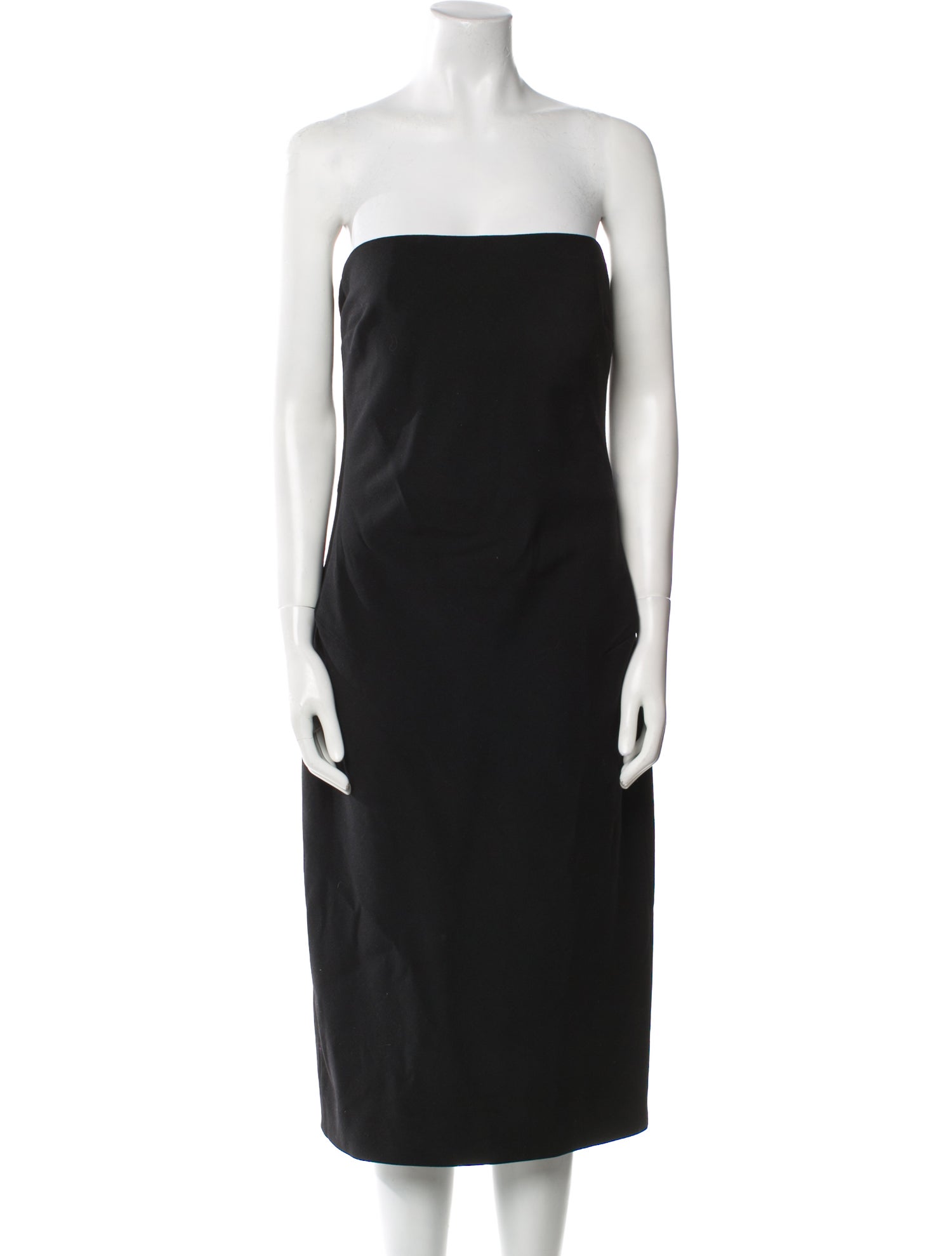 Max Mara Virgin Wool Midi Length Dress
