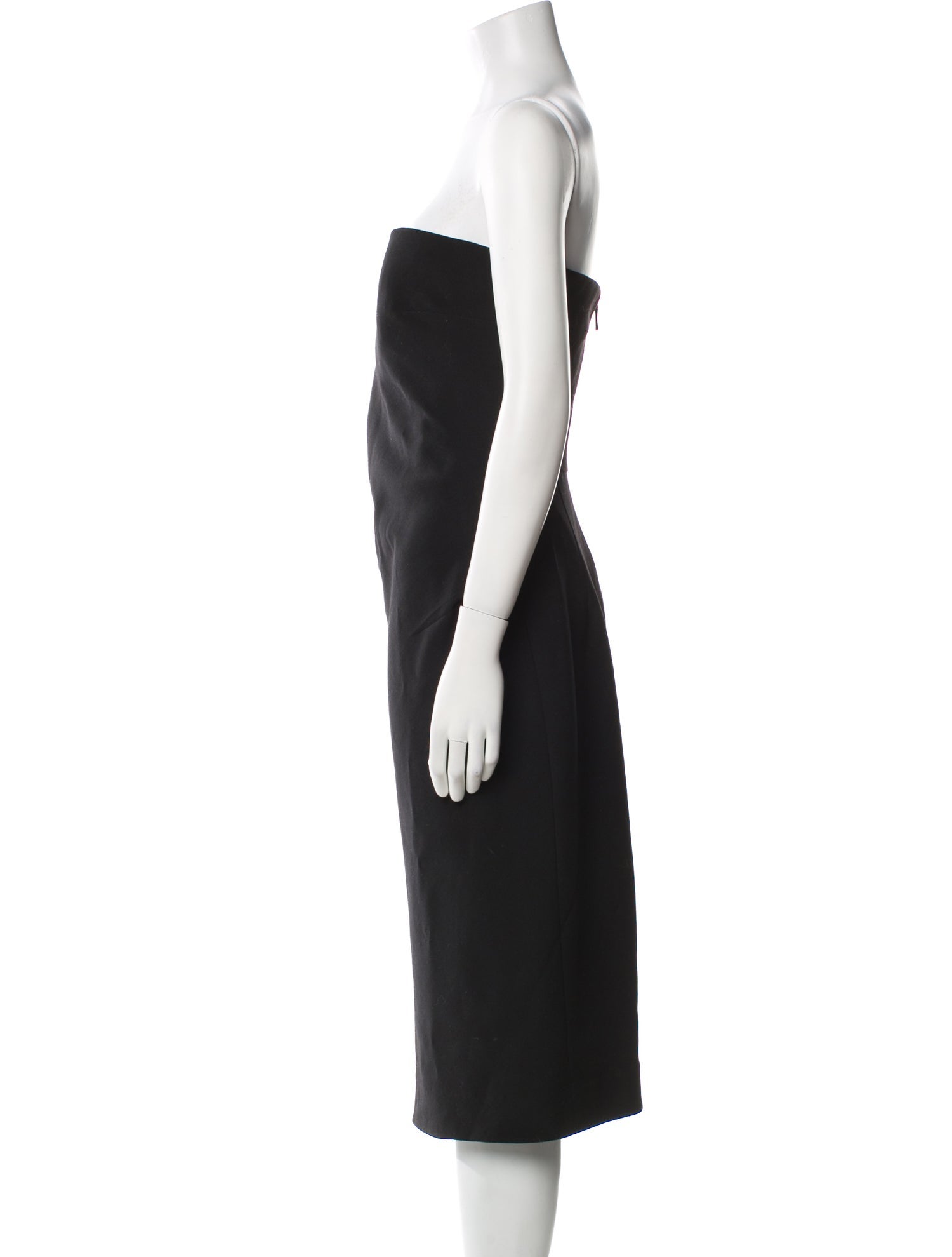 Max Mara Virgin Wool Midi Length Dress