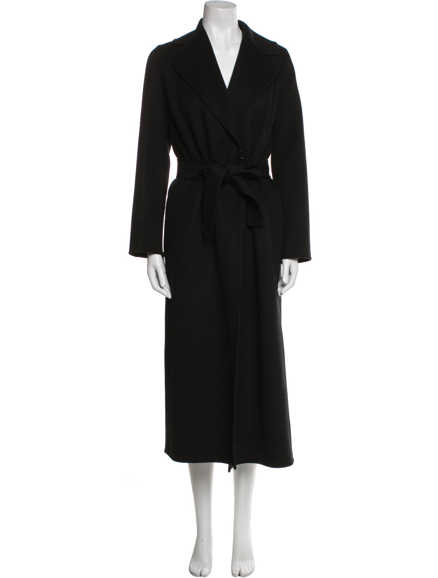 Max Mara Virgin Wool Trench Coat