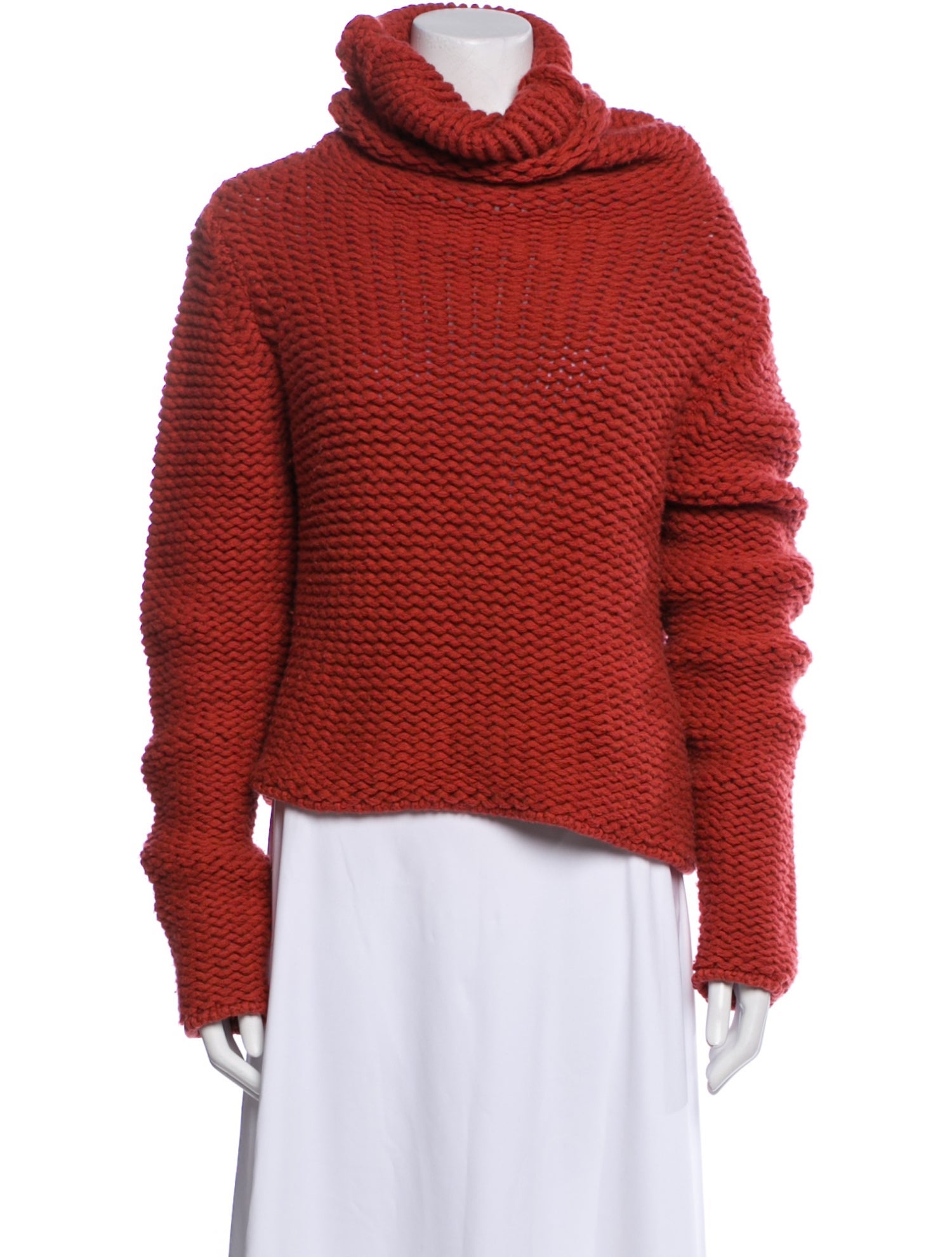 Max Mara Virgin Wool Turtleneck Sweater