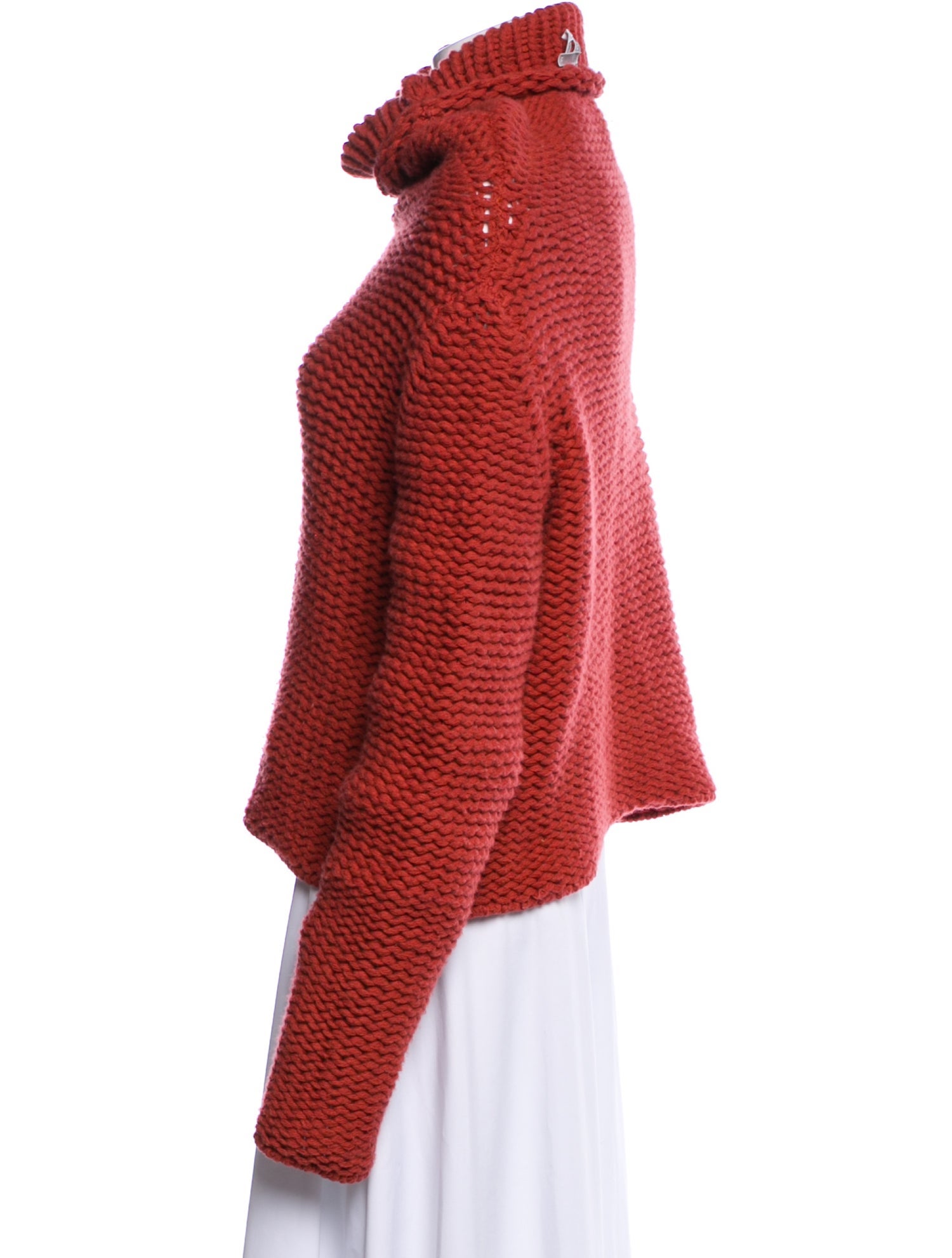 Max Mara Virgin Wool Turtleneck Sweater