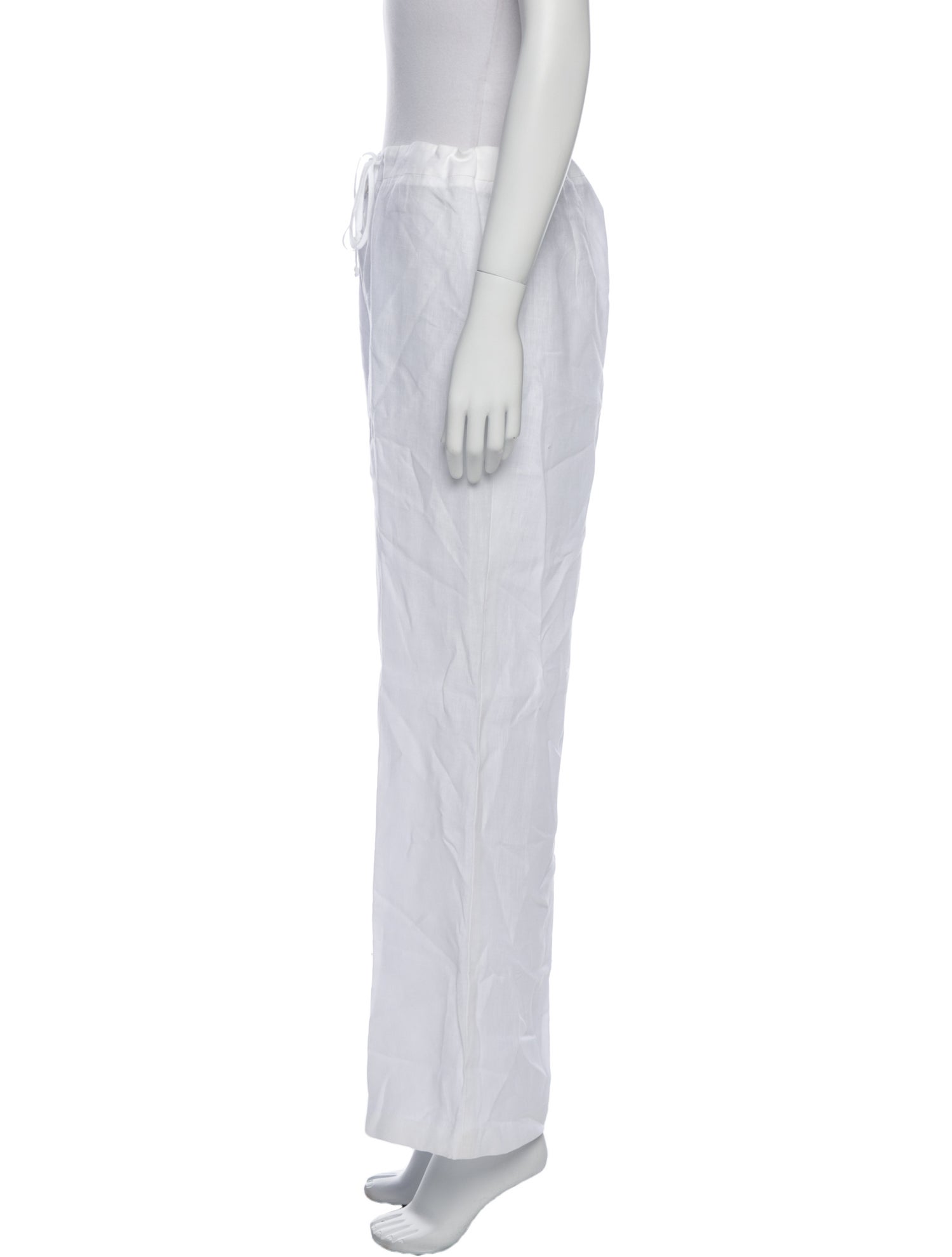 Max Mara Linen Wide Leg Pants