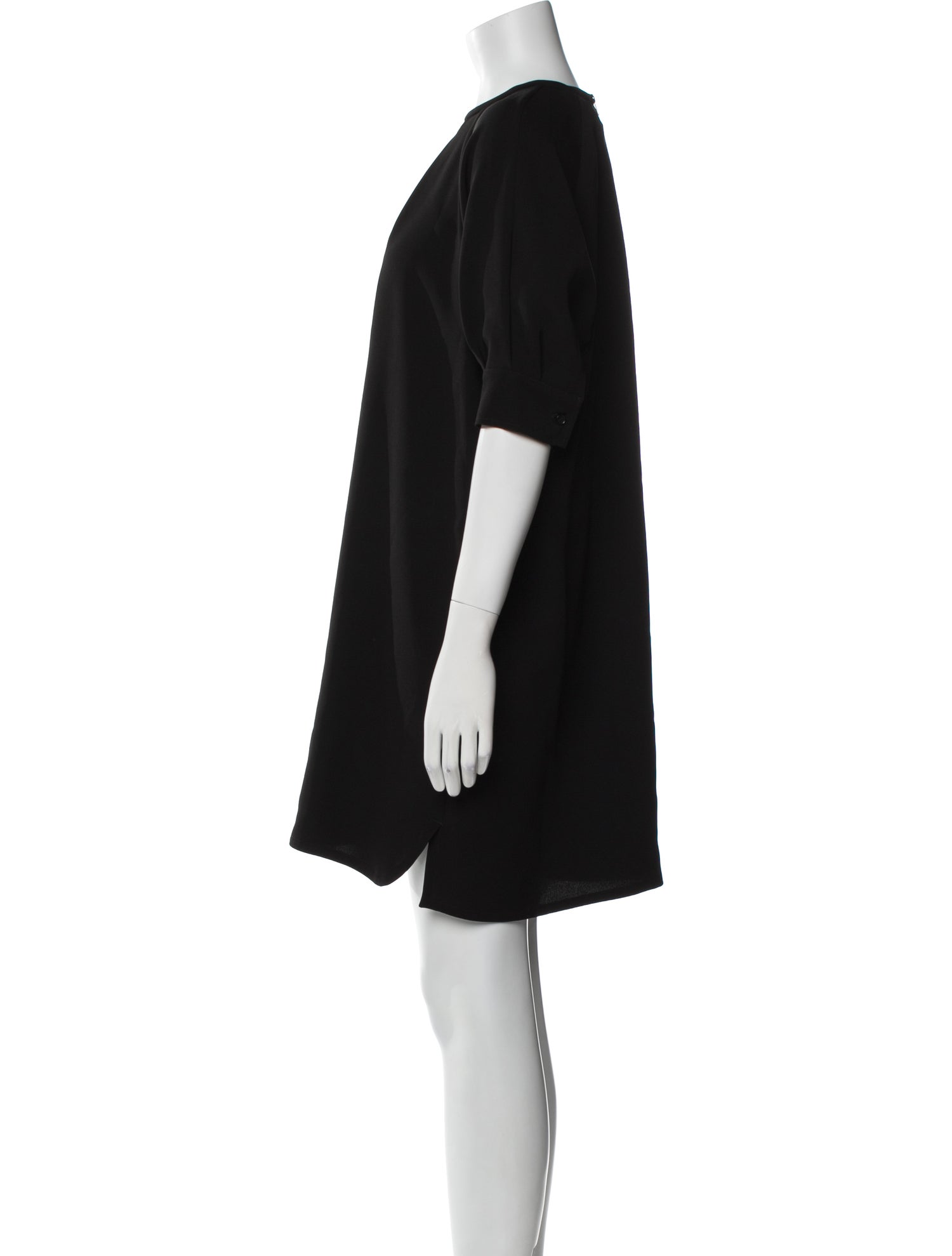 Max Mara Crew Neck Mini Dress