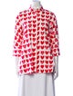 Max Mara Printed Three-Quarter Sleeve Tunic