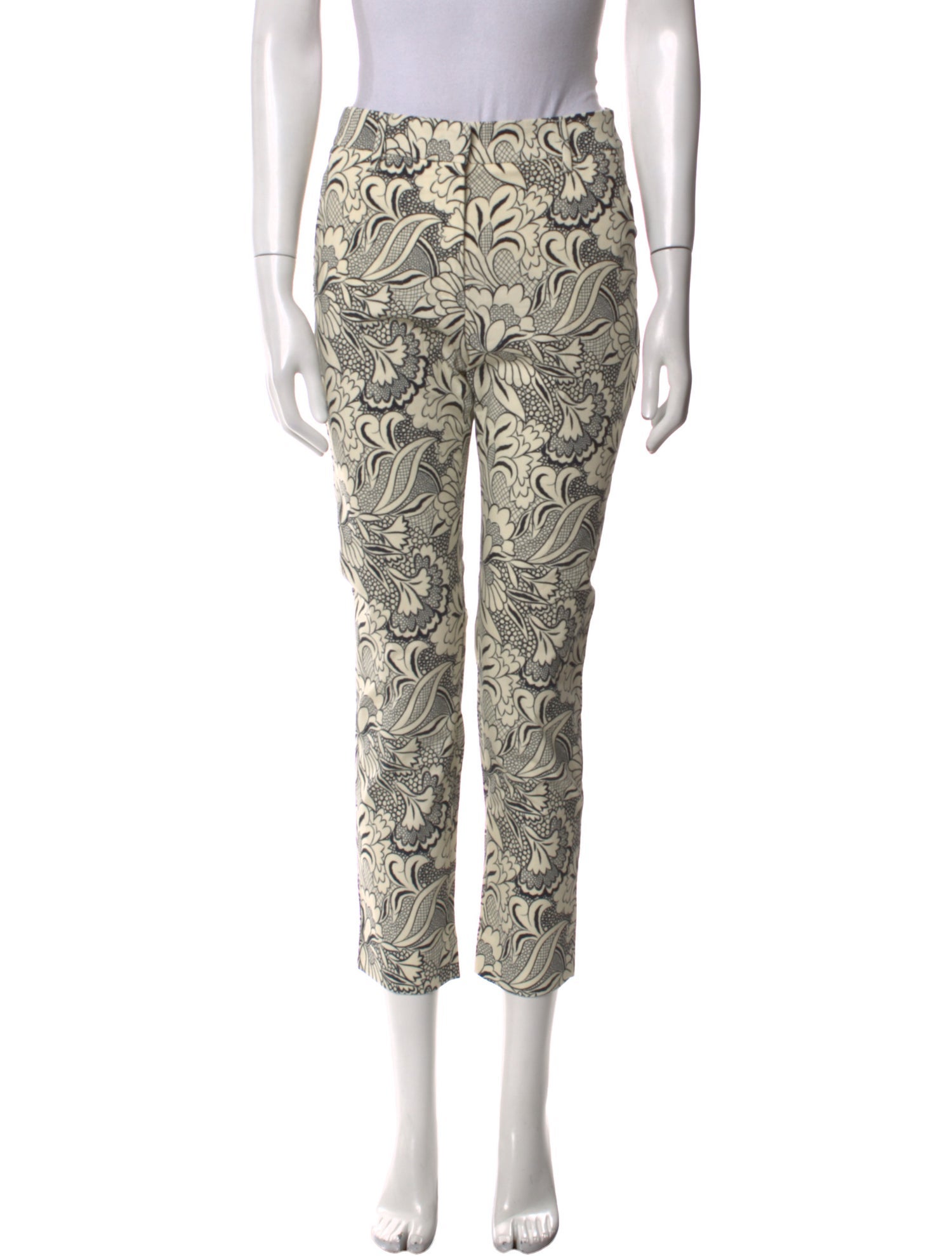 Weekend Max Mara Printed Skinny Leg Pants