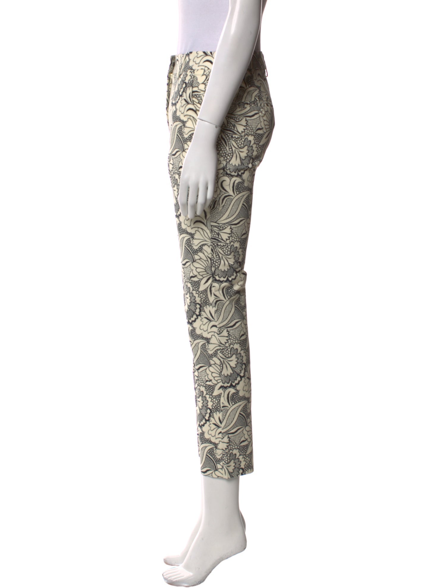 Weekend Max Mara Printed Skinny Leg Pants