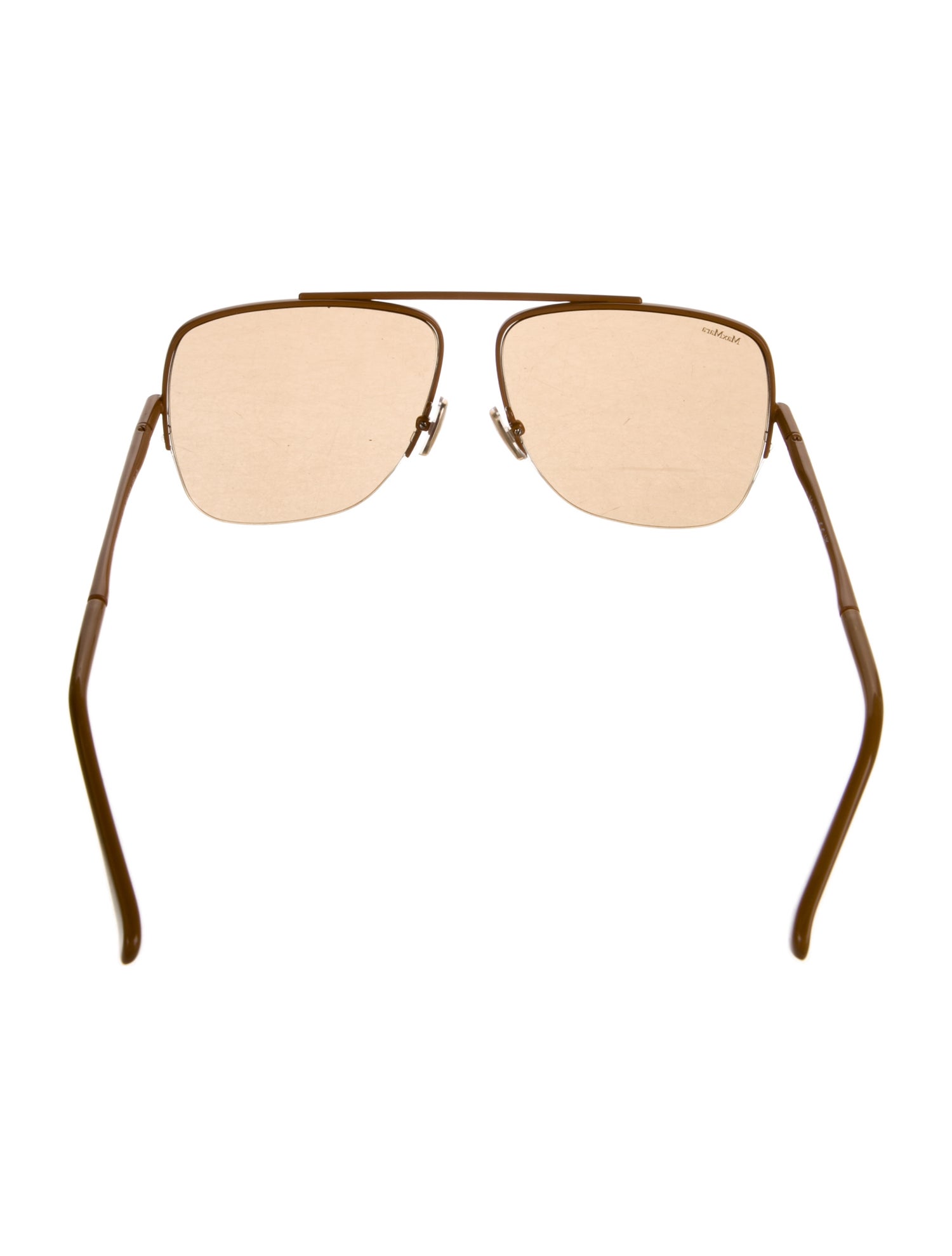 Max Mara Aviator Tinted Sunglasses