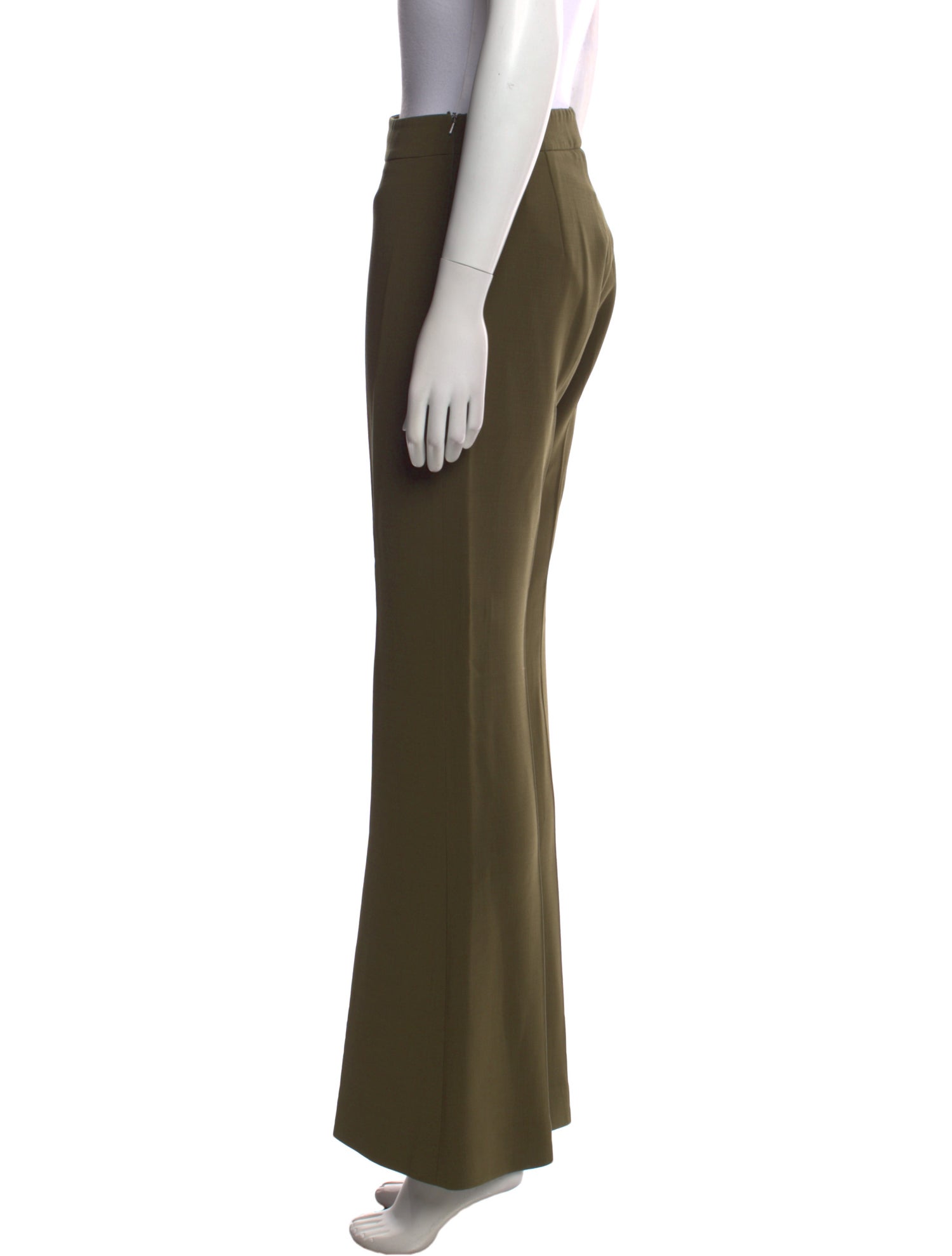 Max Mara Virgin Wool Wide Leg Pants
