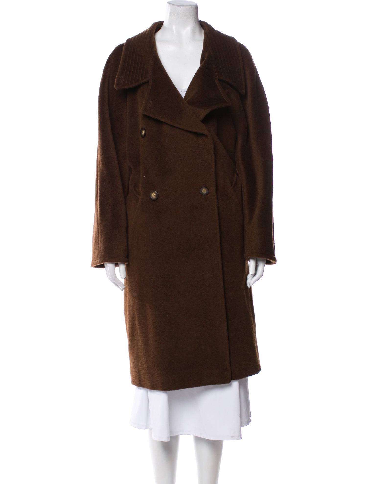 Max Mara Virgin Wool Trench Coat