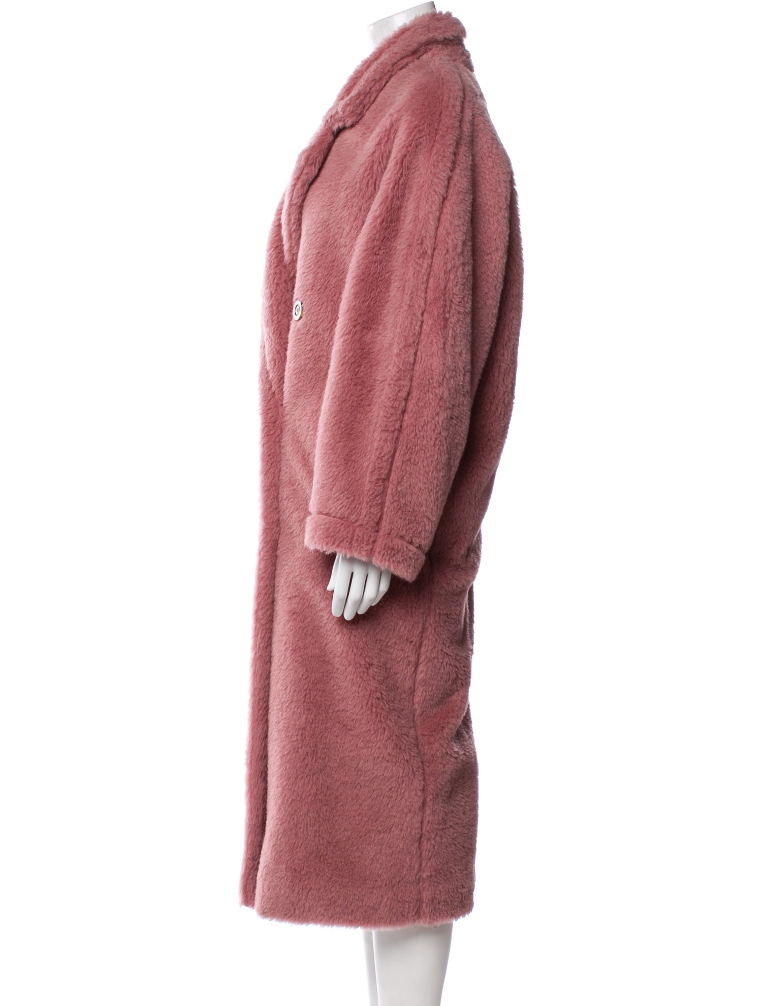 Max Mara Alpaca Faux Fur Coat w/ Tags