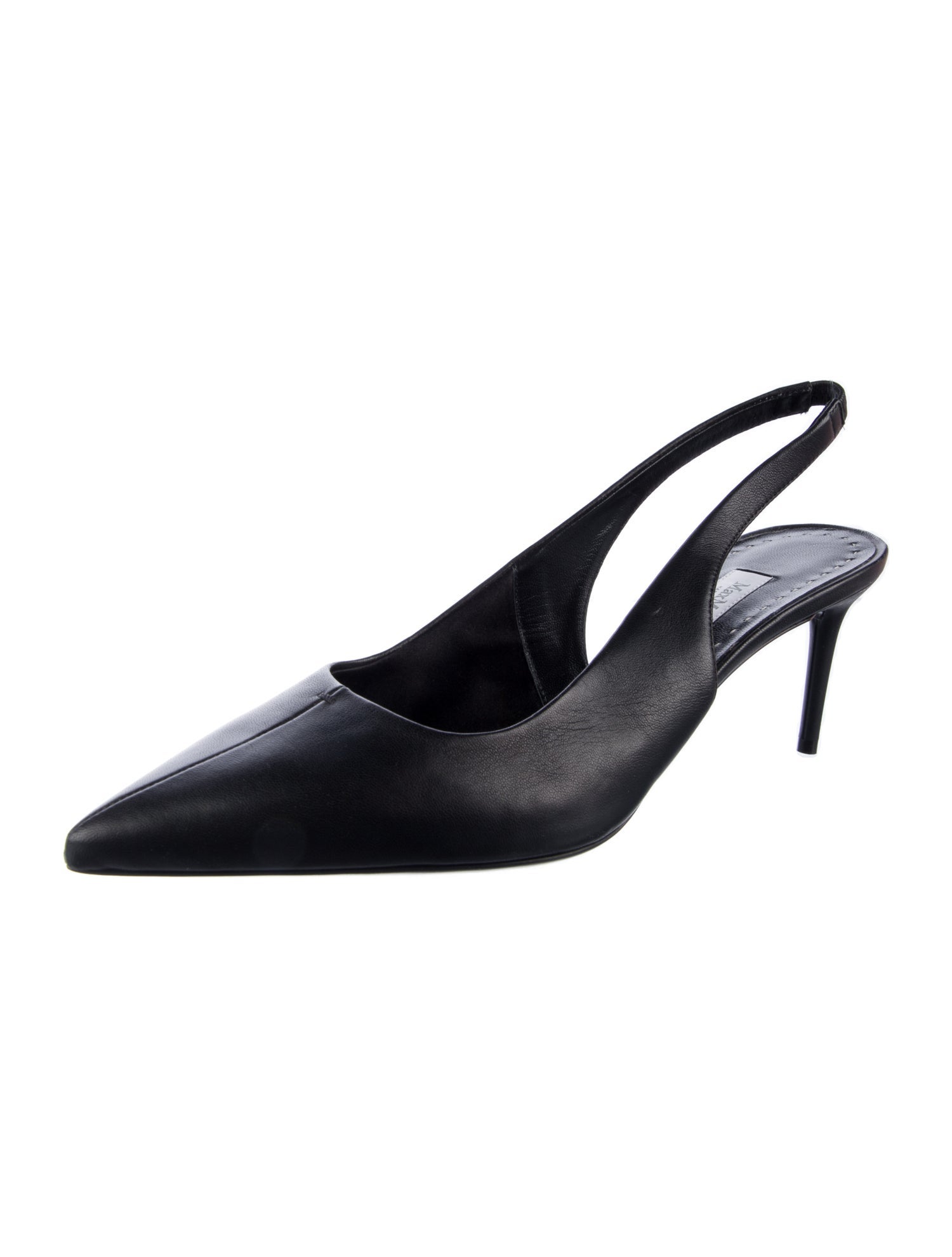 Max Mara Leather Slingback Pumps