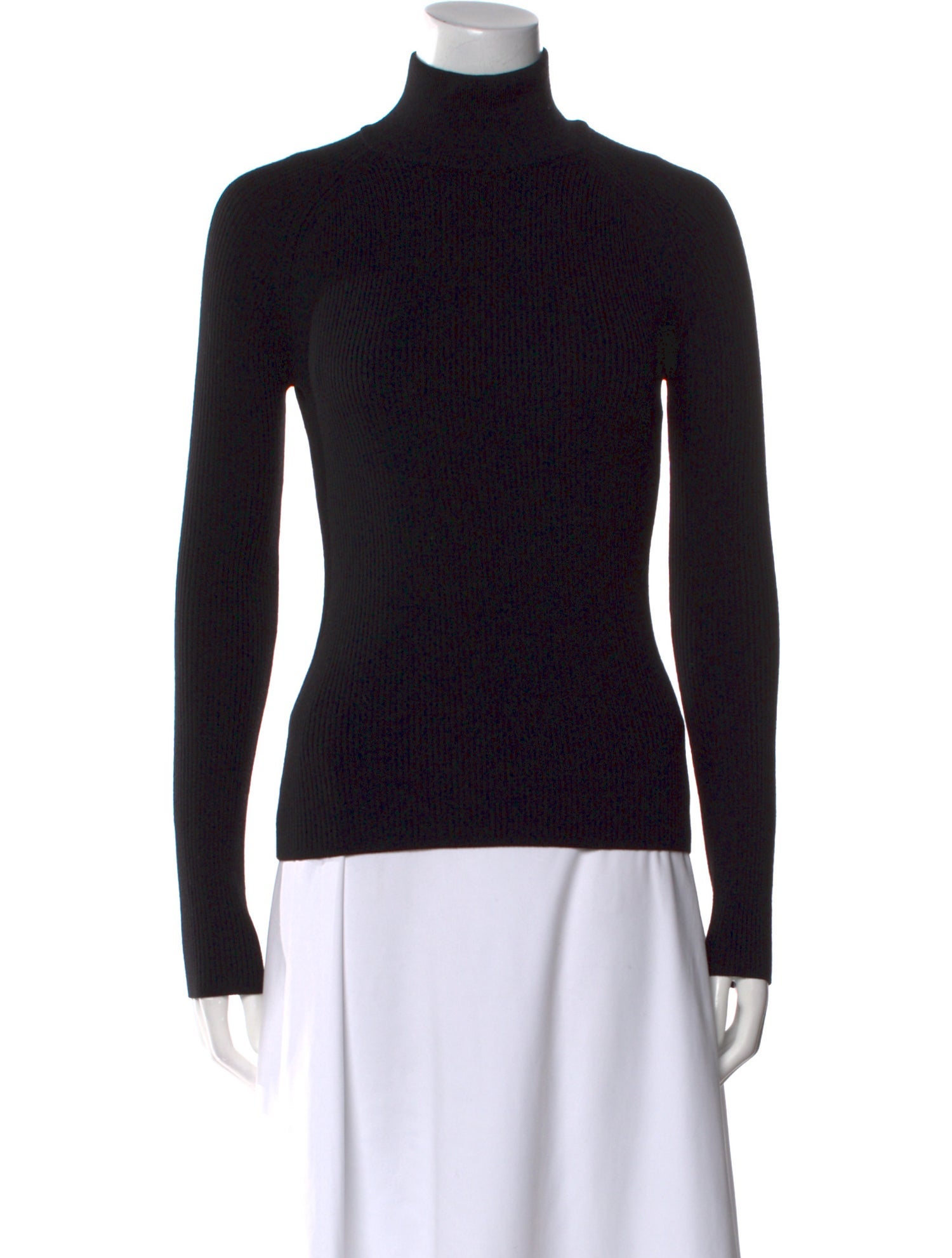 Max Mara Virgin Wool Turtleneck Sweater