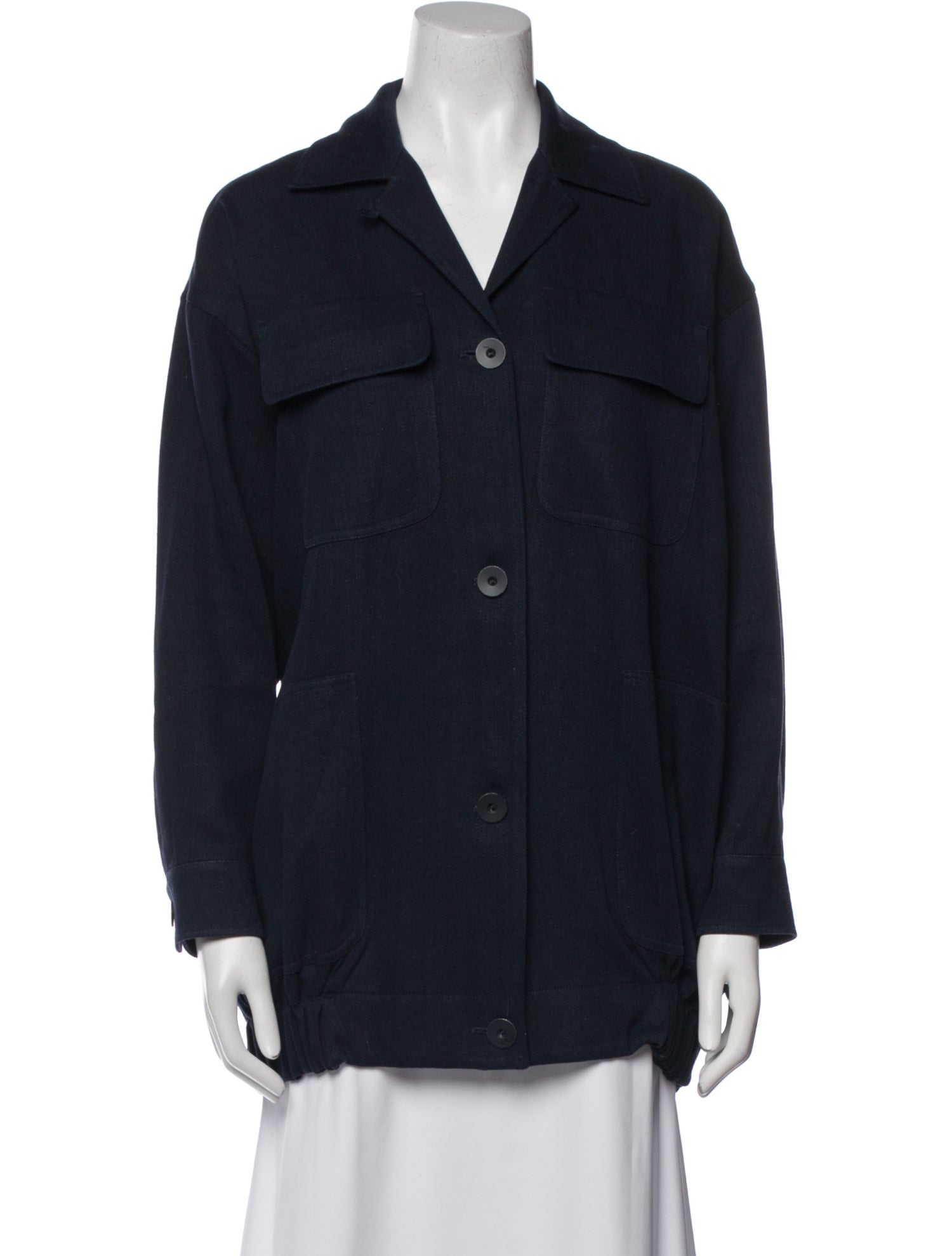 Max Mara Linen Utility Jacket