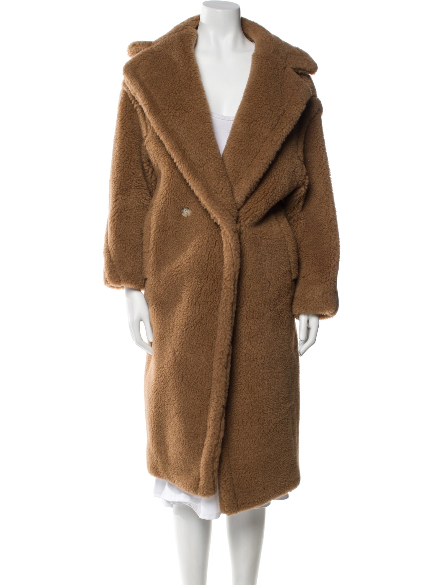 Max Mara Camel Hair Fur Coat