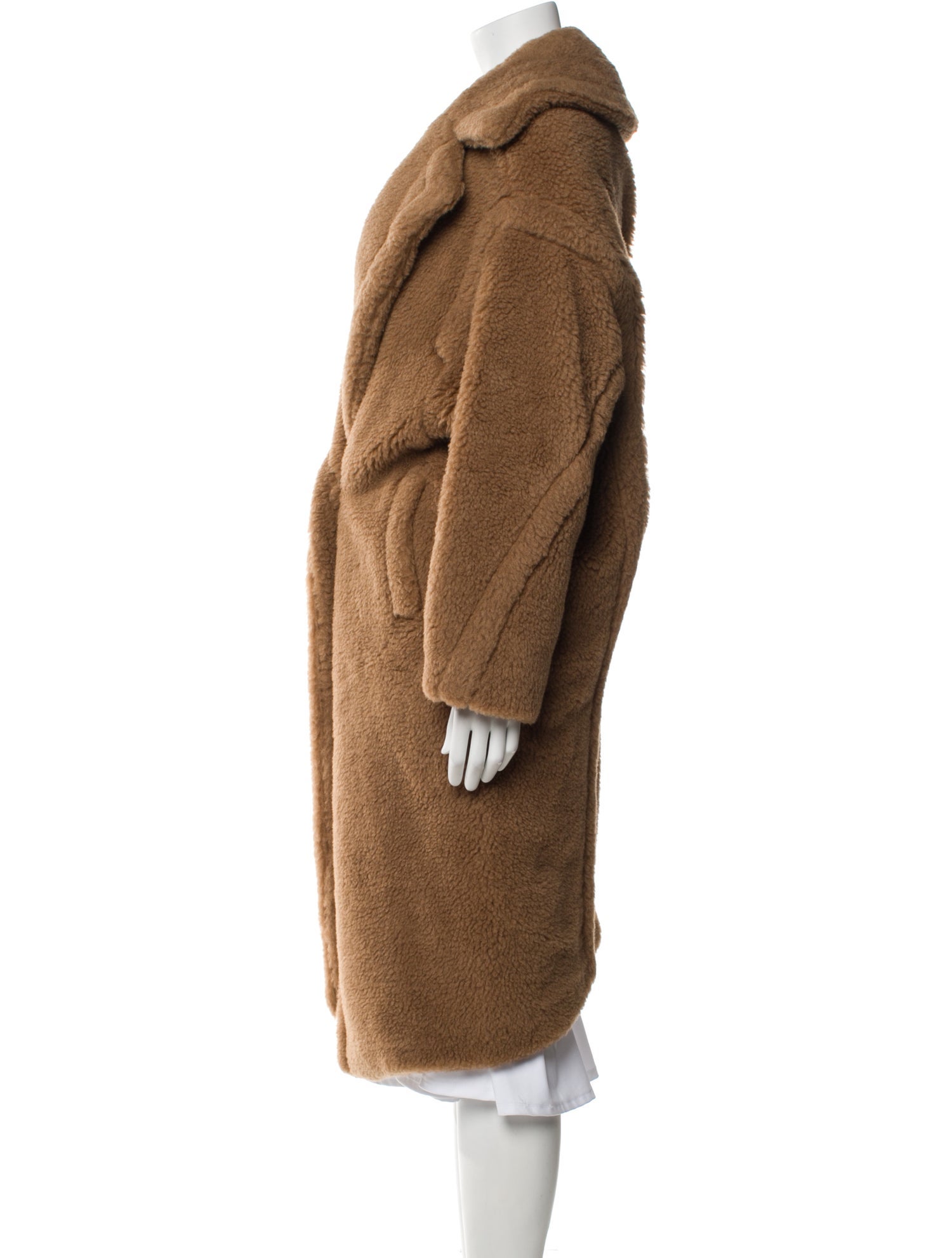 Max Mara Camel Hair Fur Coat