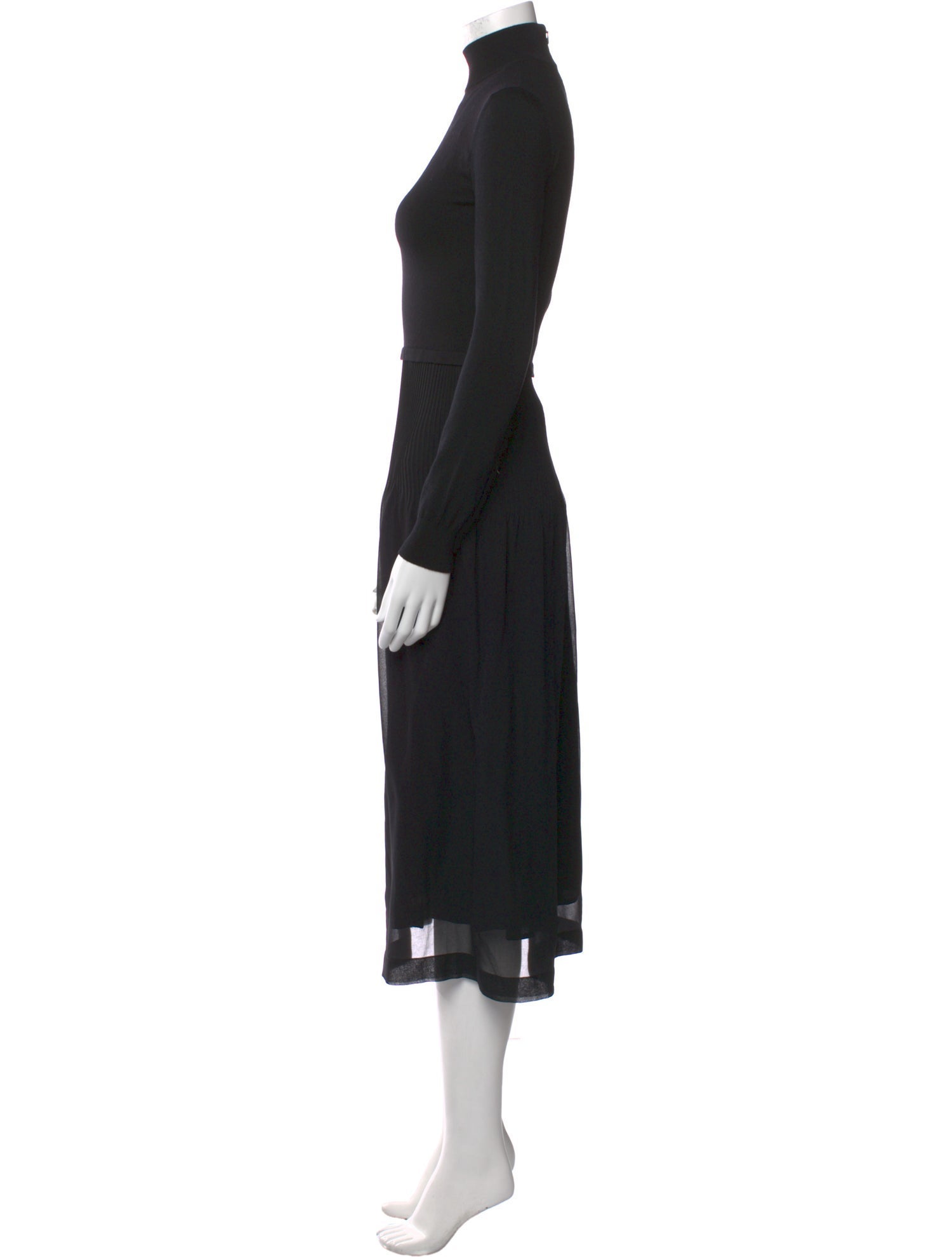Max Mara Virgin Wool Long Dress