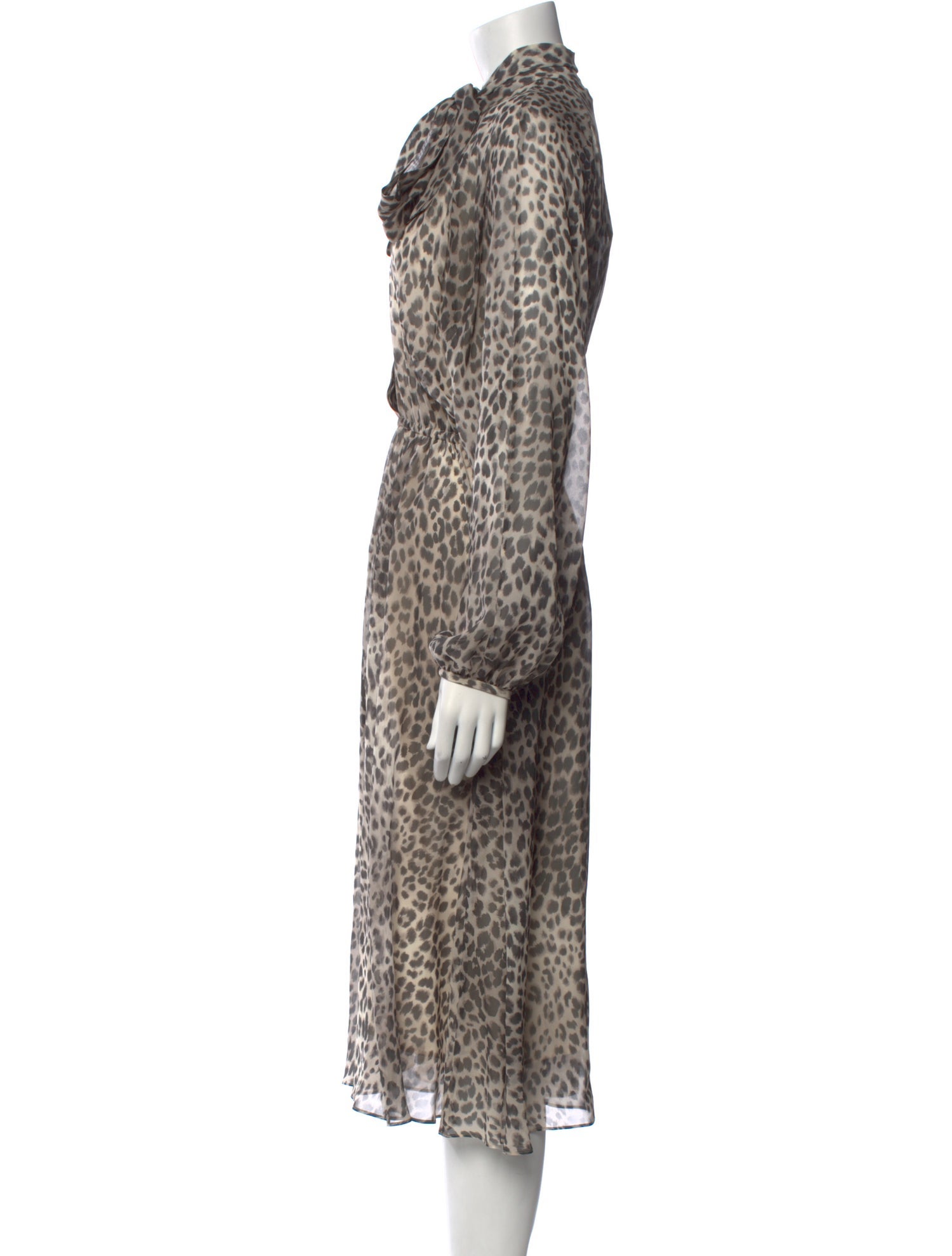 Max Mara Silk Midi Length Dress w/ Tags