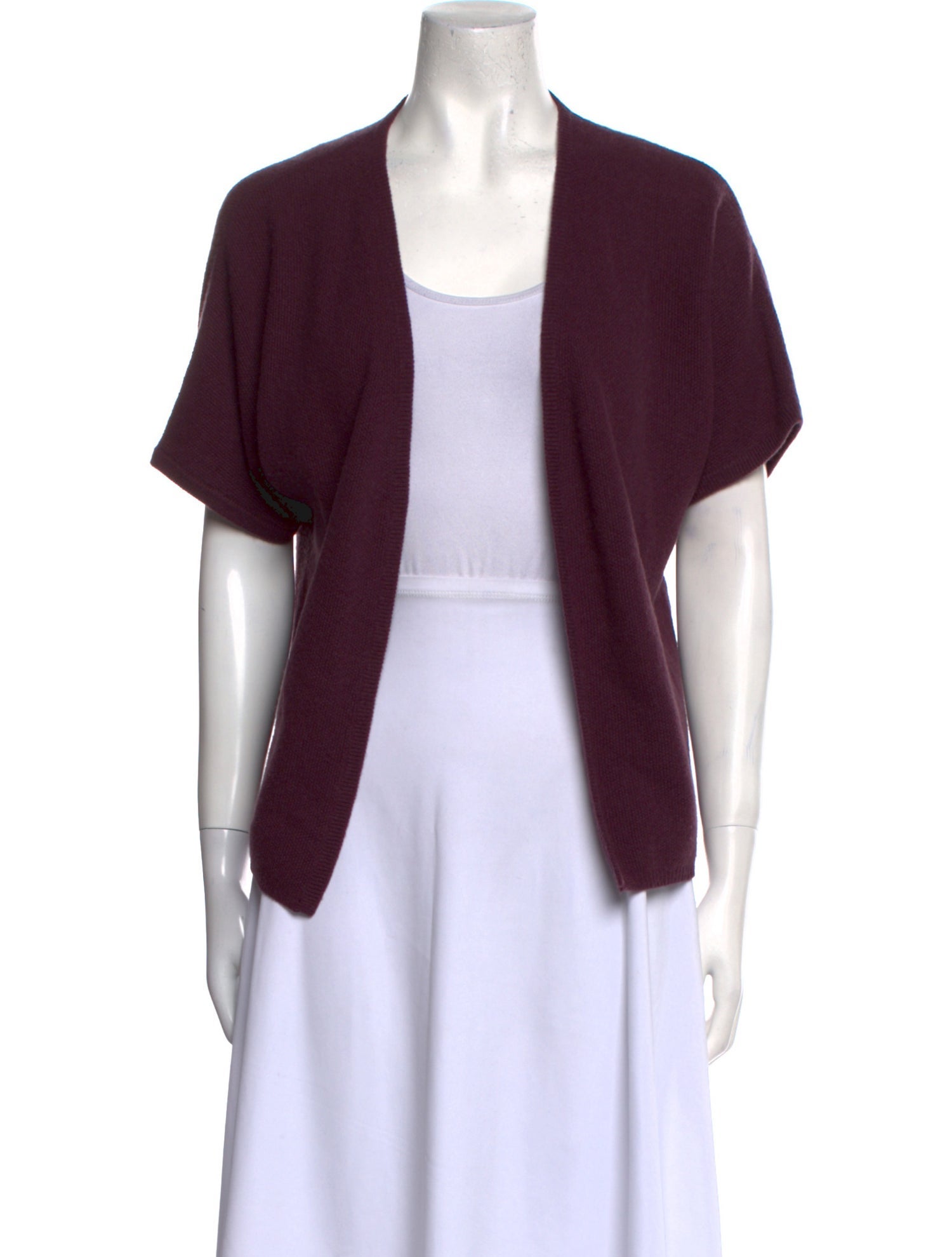 Max Mara Cashmere Open Front Sweater