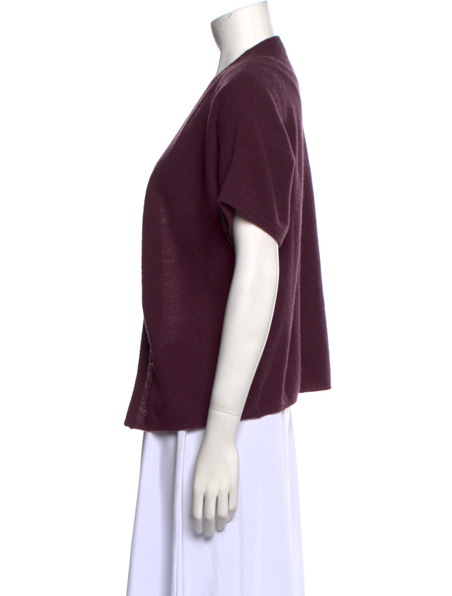 Max Mara Cashmere Open Front Sweater