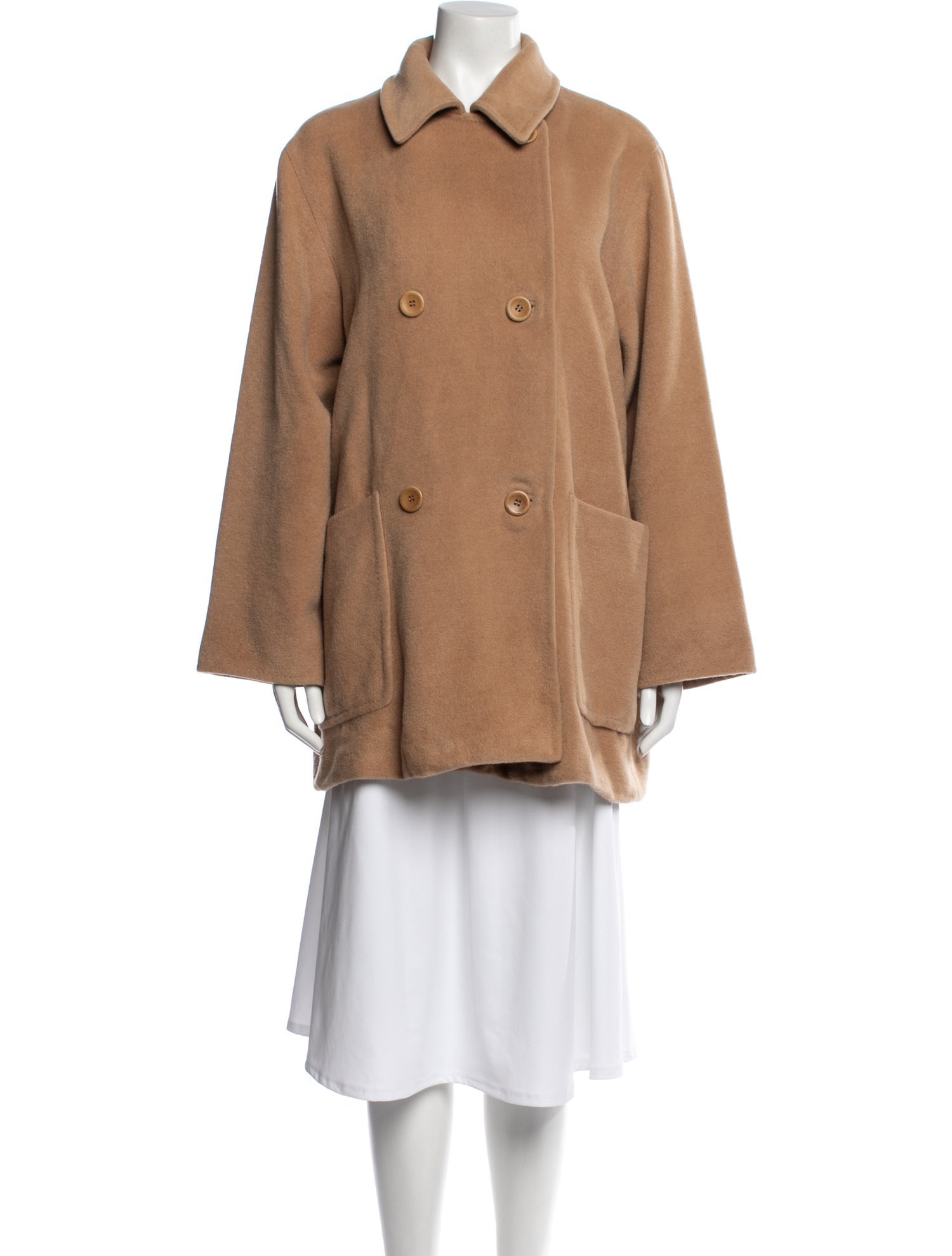 Max Mara Virgin Wool Peacoat