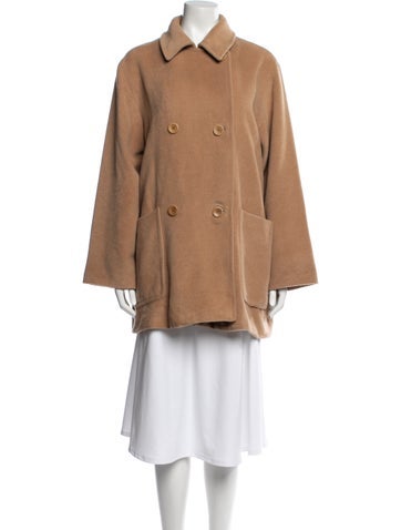 Max Mara Coats Virgin Wool Peacoat US 6 | M